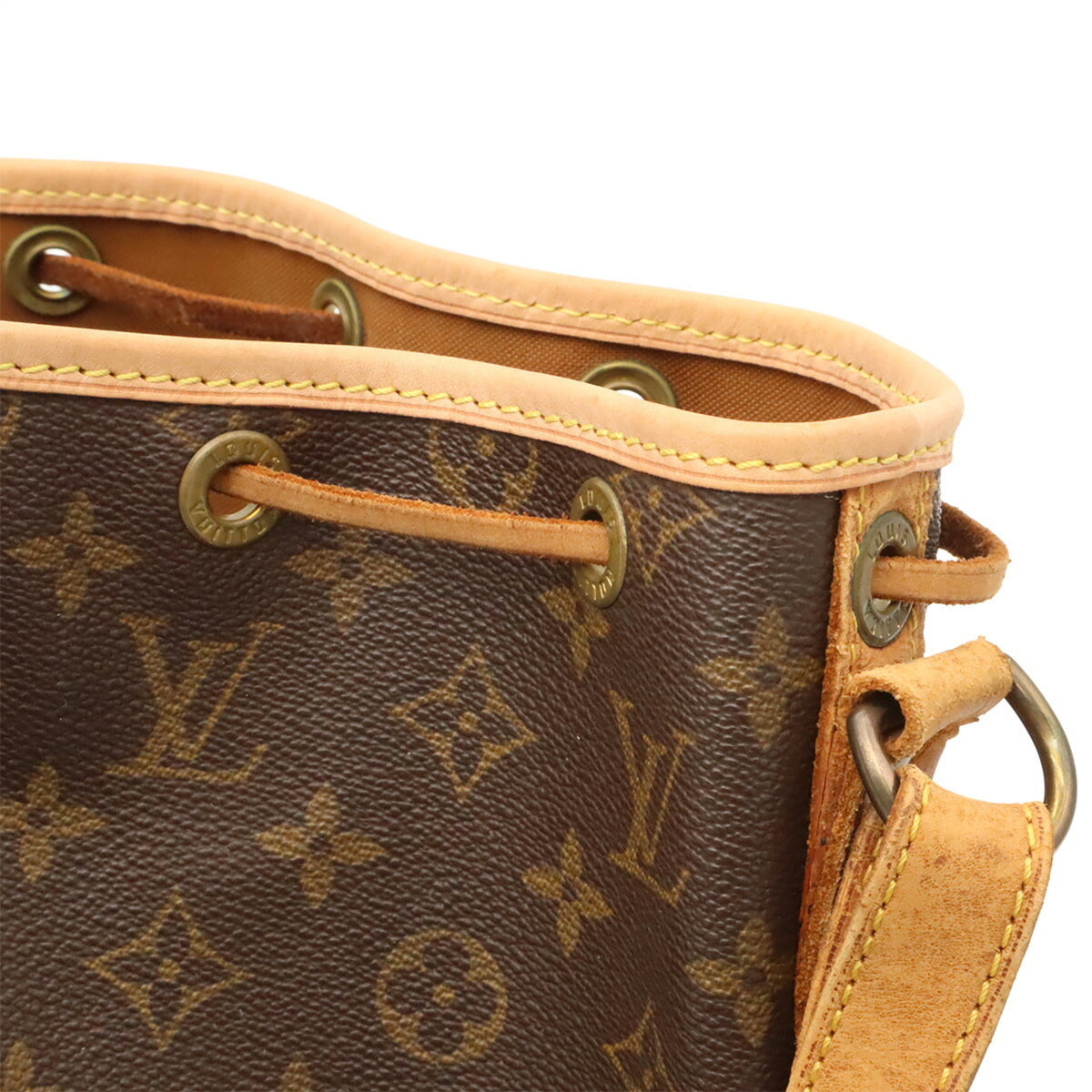 Louis Vuitton Brown Monogram Canvas Pvc Coated Canvas Shoulder Bag (Pre-Owned)