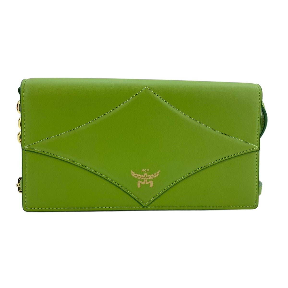 Mcm Green Pouch (Pre-Owned)