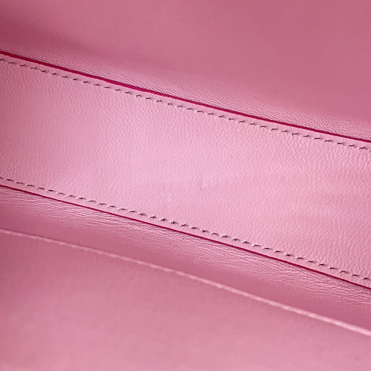 Burberry Pink Leather Handbag Shoulder Bag (Pre-Owned)