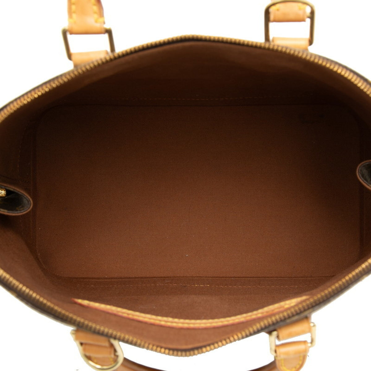 Louis Vuitton Brown Pvc Leather Handbag (Pre-Owned)