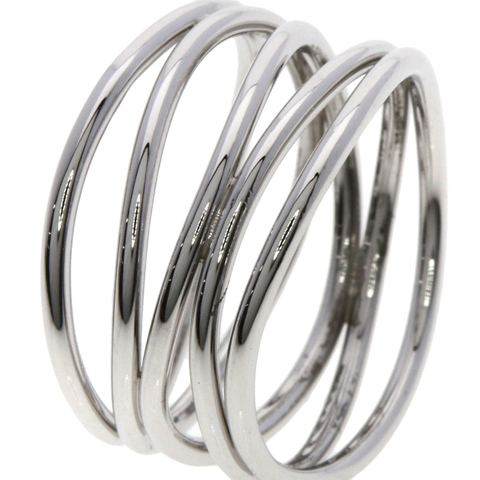 Tiffany White Gold (18K) Band Ring (Pre-Owned)