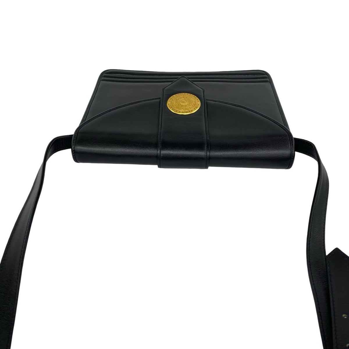 Yves Saint Laurent Black Leather Shoulder Bag (Pre-Owned)