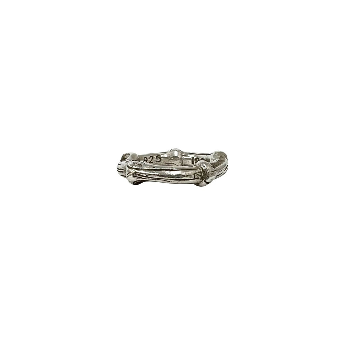 Tiffany Silver Silver 925 Band Ring (Pre-Owned)