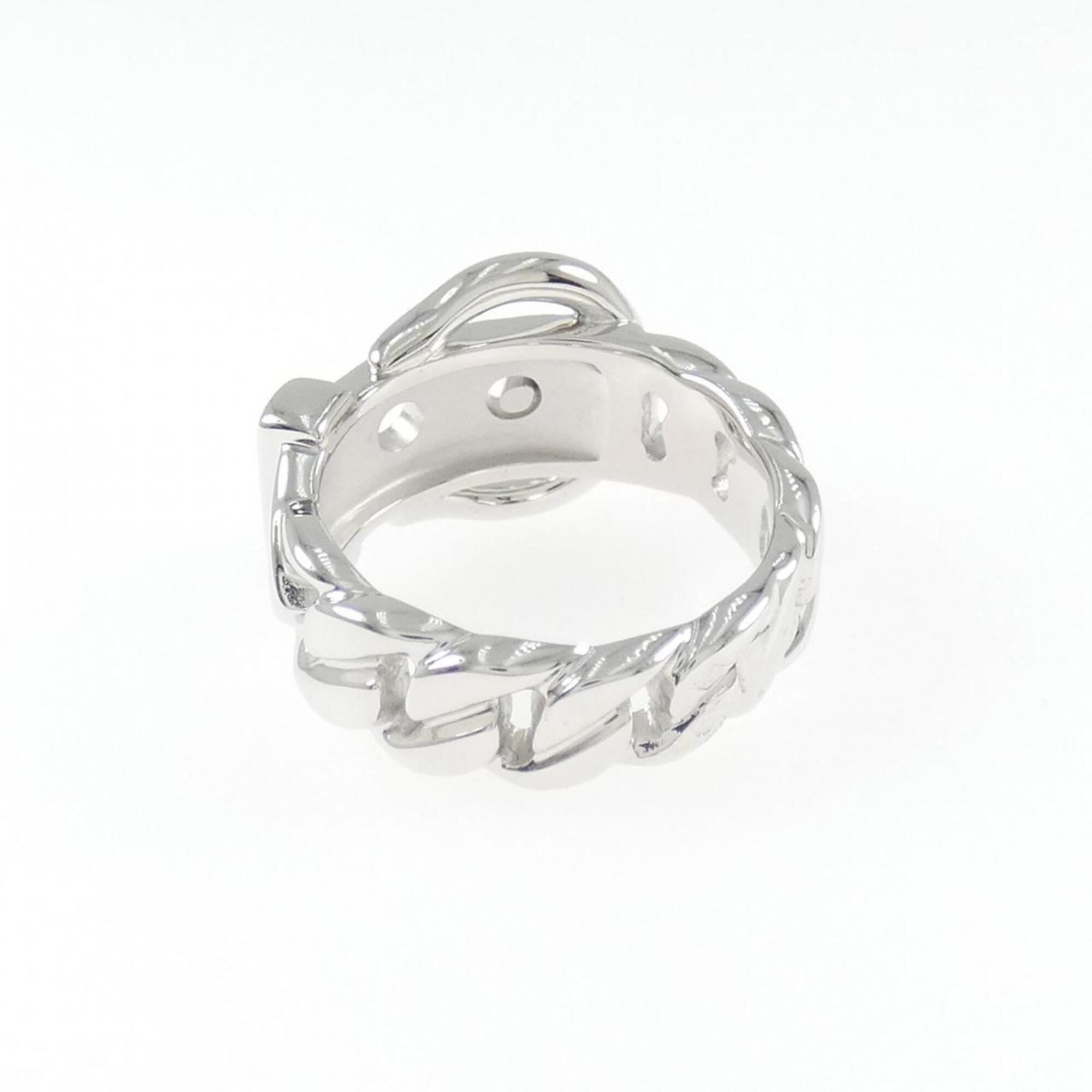 Hermes White Gold (18K) Band Ring (Pre-Owned)