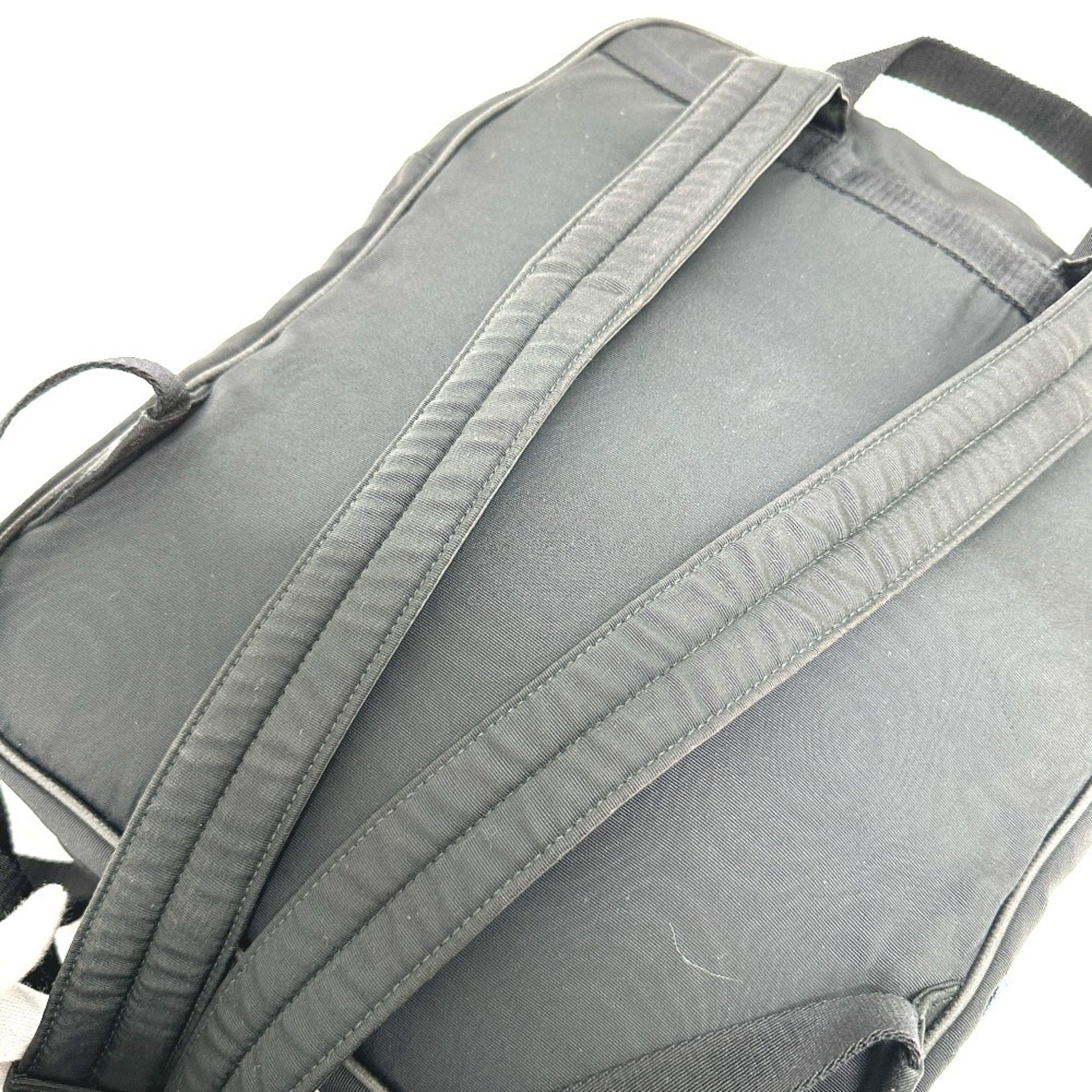 Gucci Black Canvas Backpack (Pre-Owned)