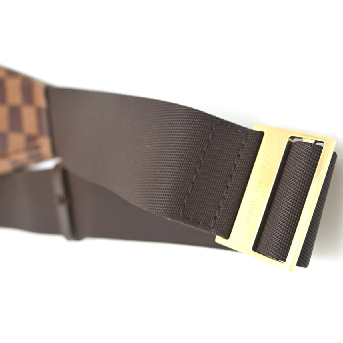 Louis Vuitton Brown Damier Canvas Sling Bag (Pre-Owned)