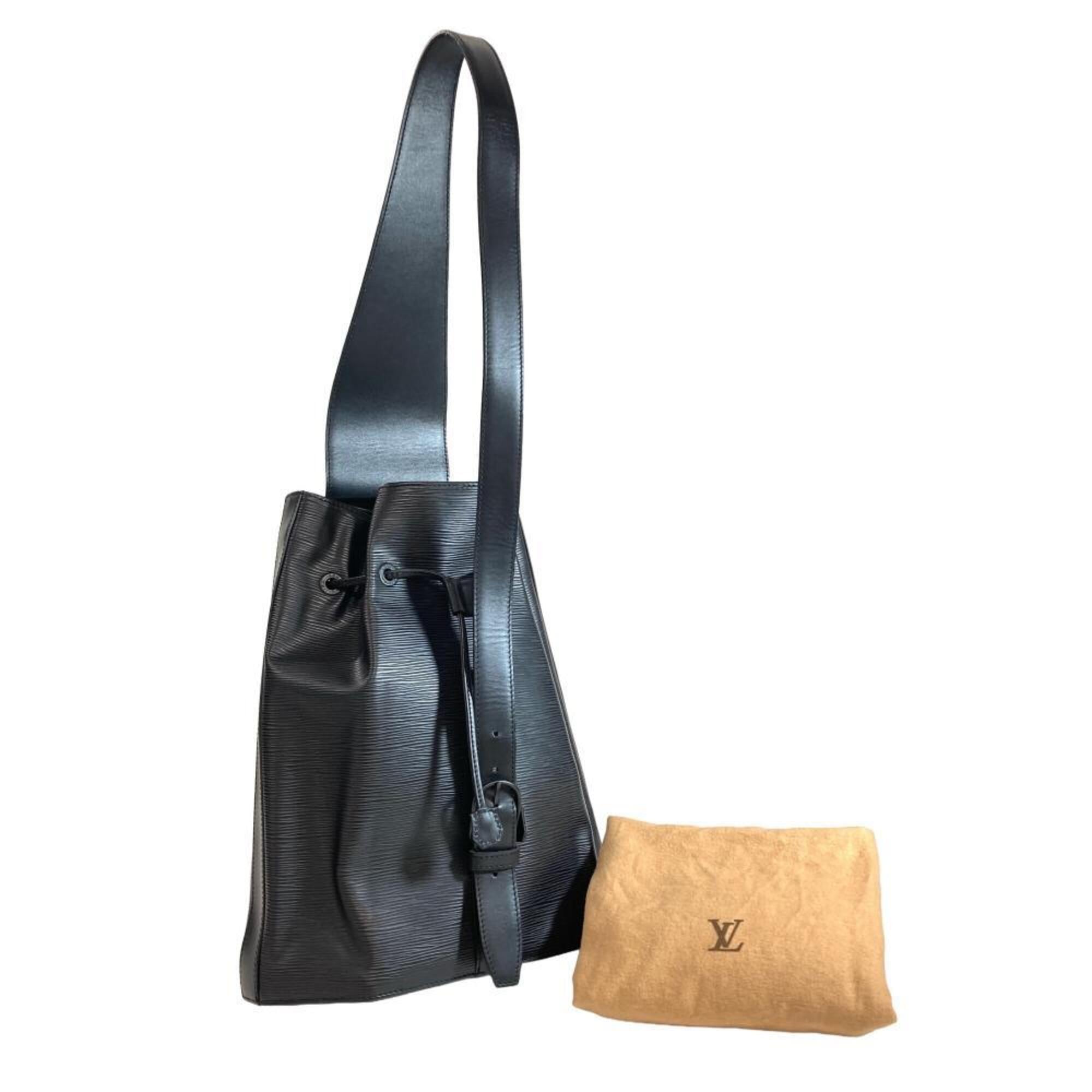 Louis Vuitton Epi Black Epi Leather Shoulder Bag (Pre-Owned)
