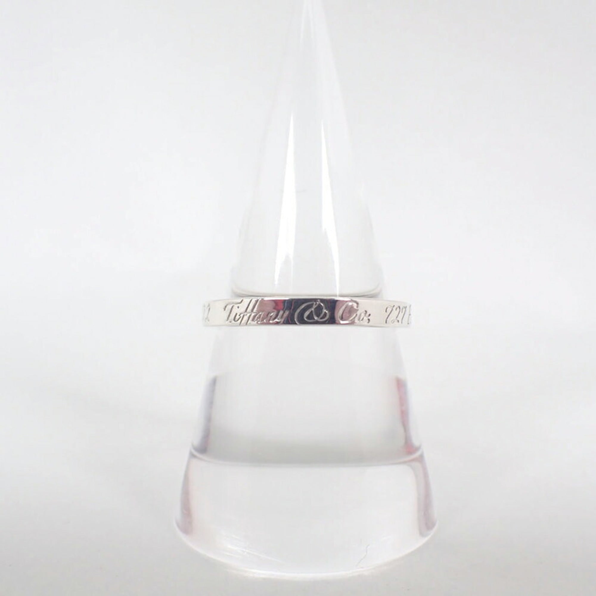Tiffany Sterling Silver 925 Band Ring (Pre-Owned)