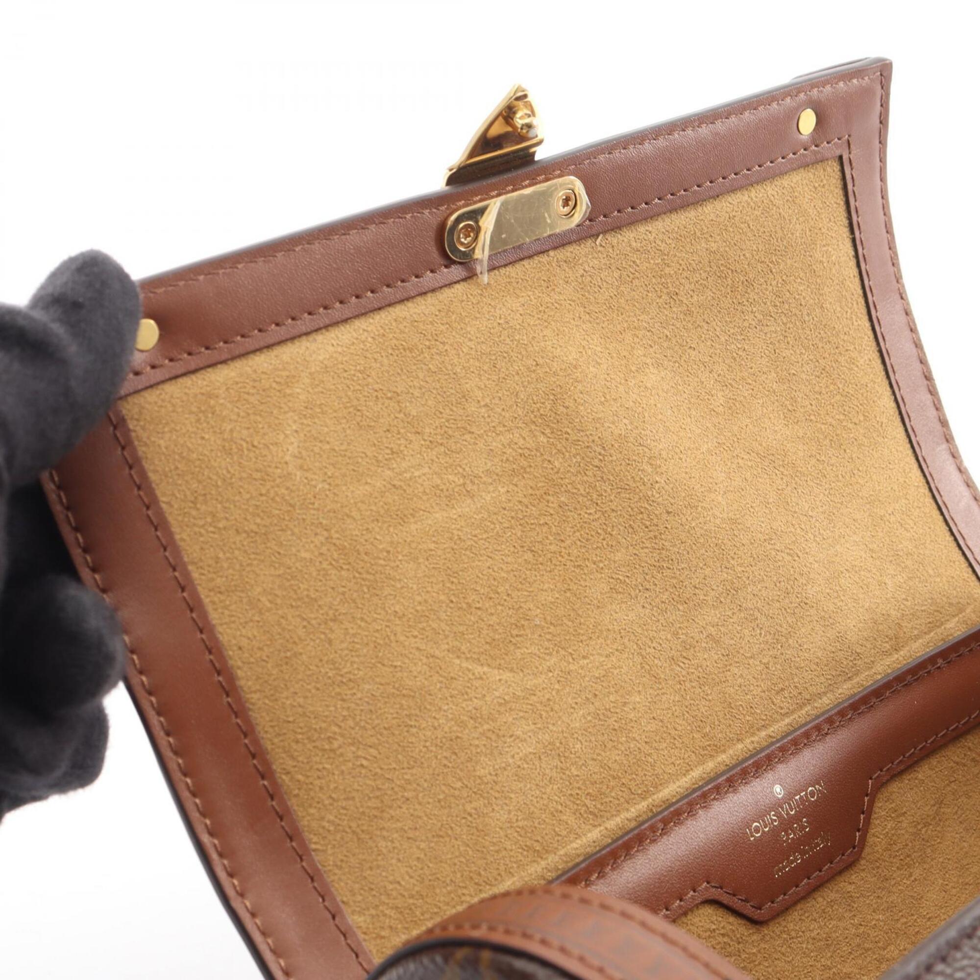 Louis Vuitton Brown Monogram Monogram Leather Handbag (Pre-Owned)
