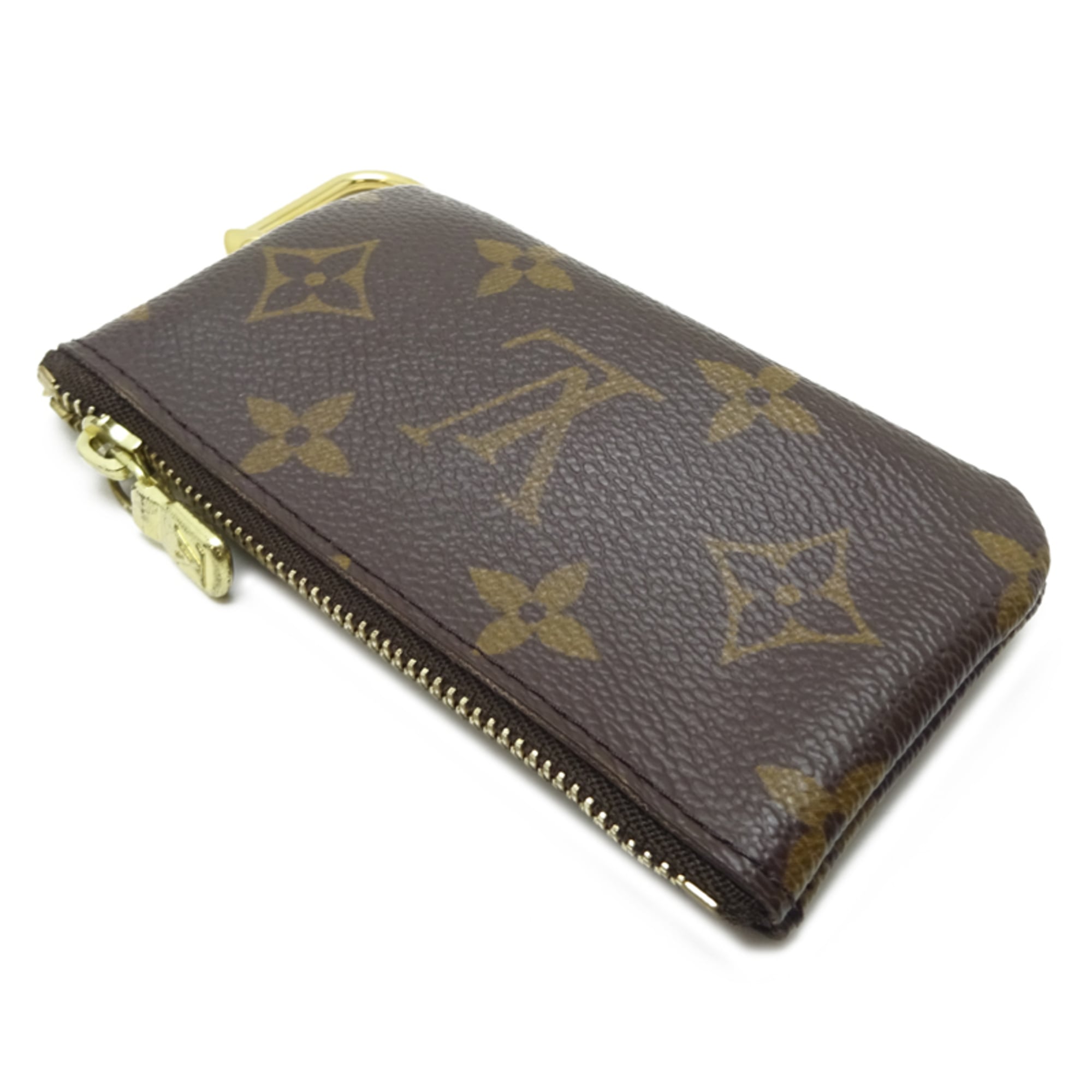 Louis Vuitton Brown Monogram Coin Purse/Coin Case (Pre-Owned)