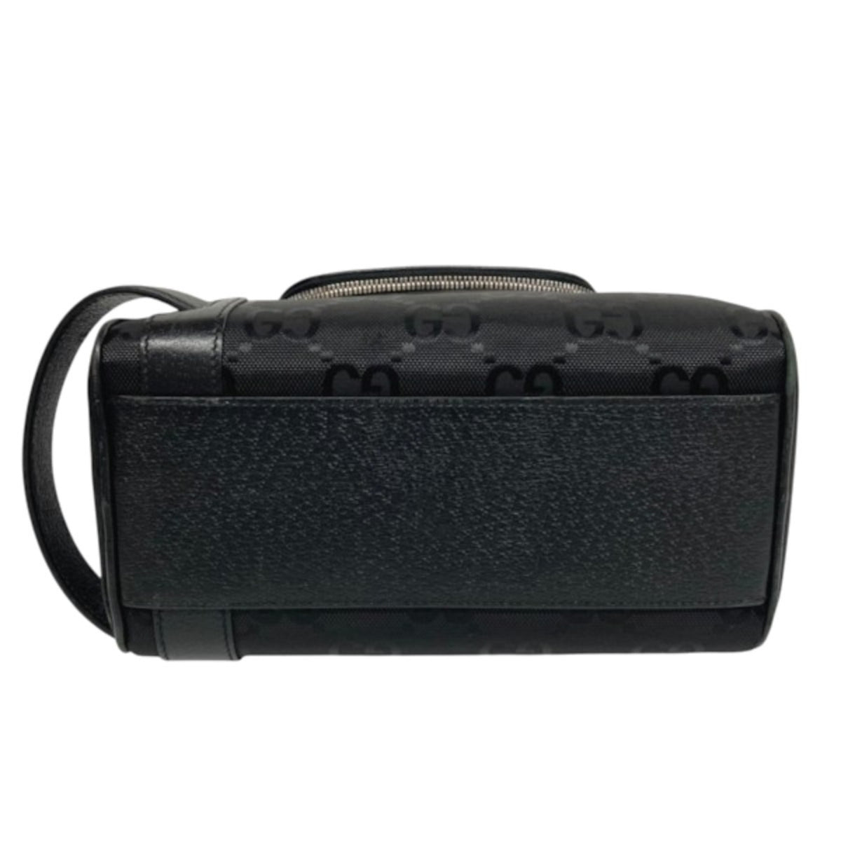 Gucci Black Pvc Canvas Handbag (Pre-Owned)