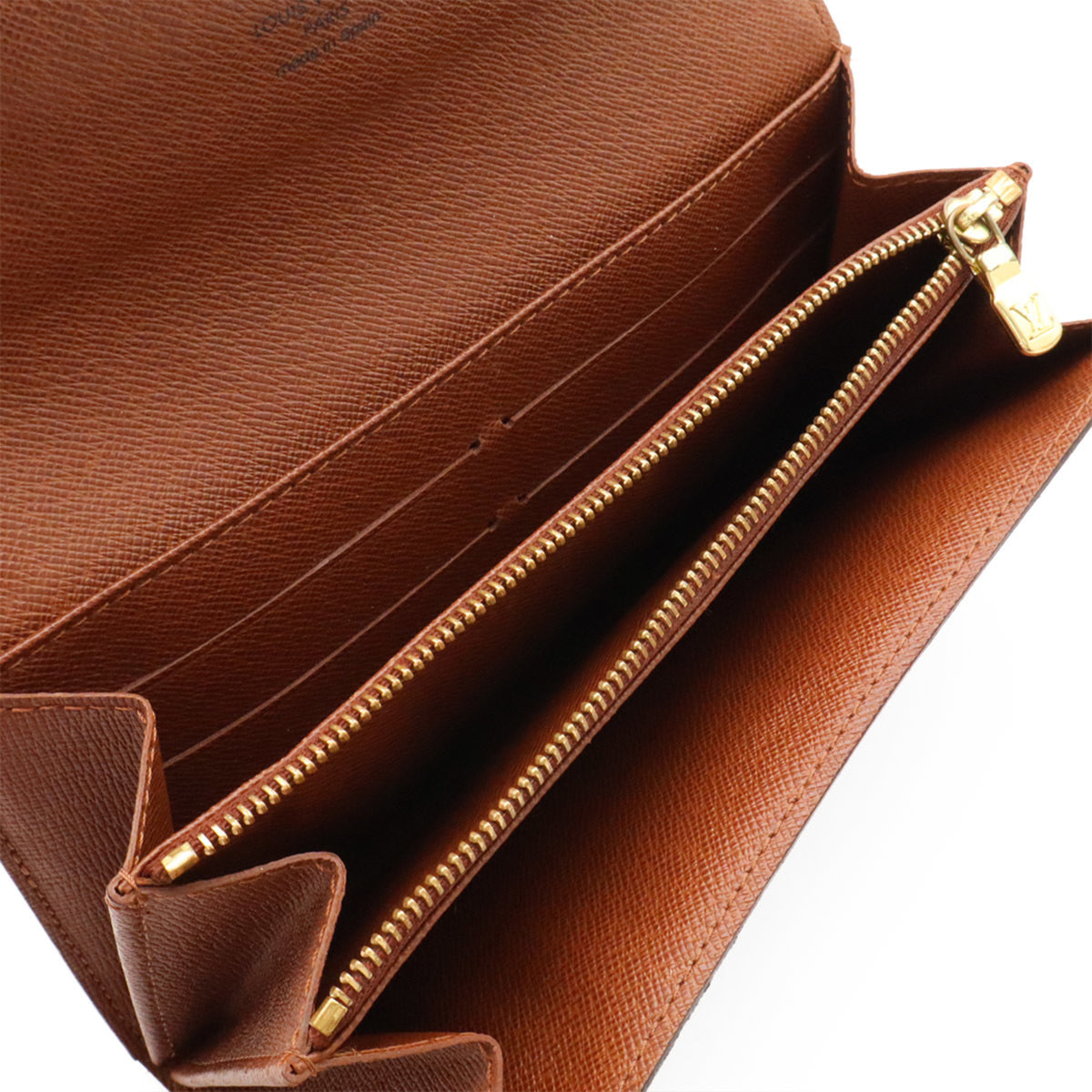 Louis Vuitton Brown Monogram Monogram Long Wallet (Bi-Fold) (Pre-Owned)