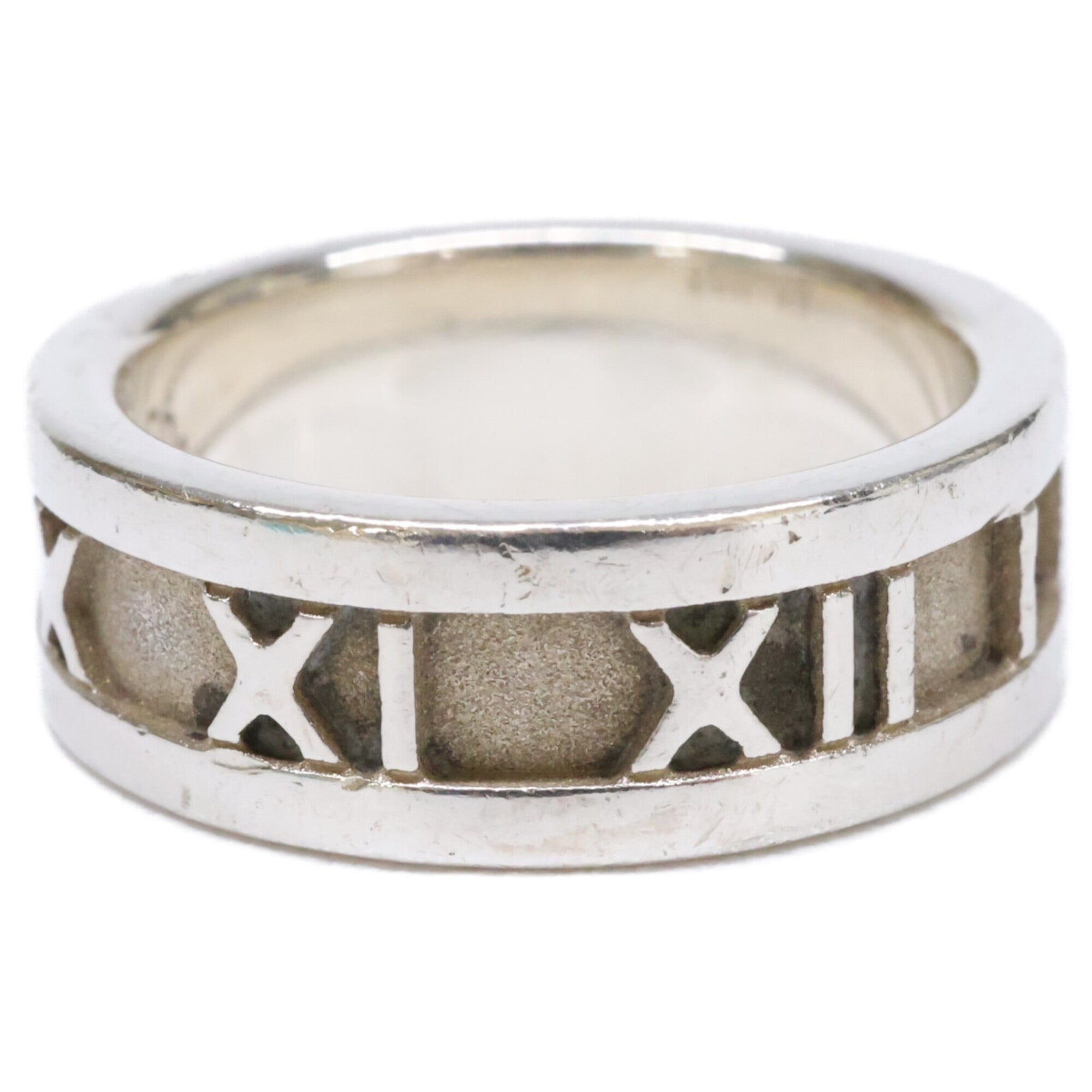 Tiffany Silver Silver 925 Band Ring (Pre-Owned)