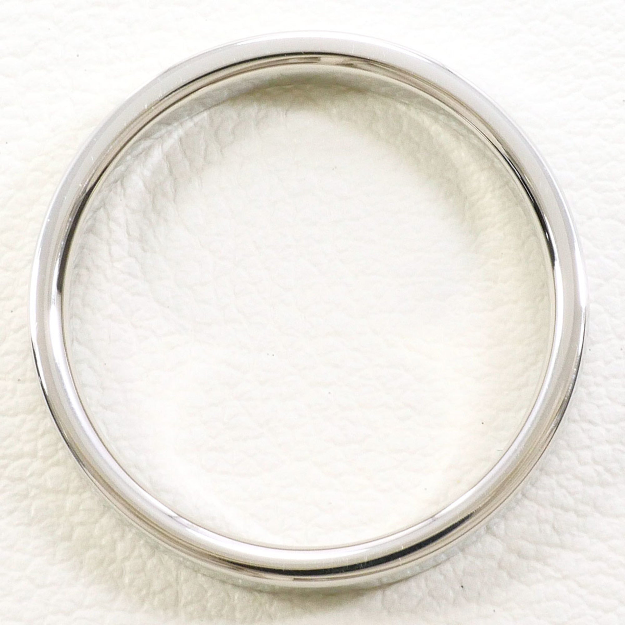 Tiffany Platinum Platinum 950 Band Ring (Pre-Owned)