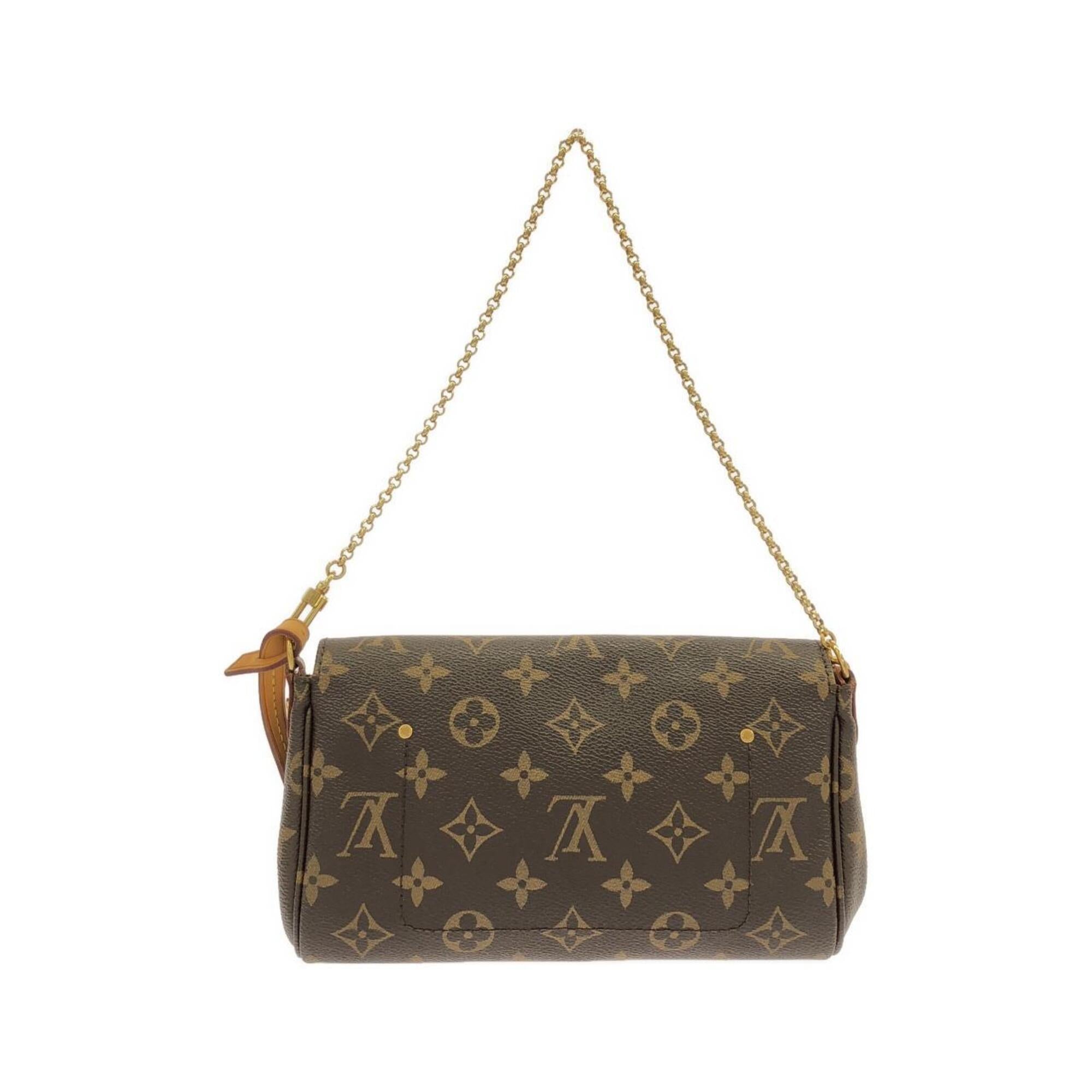 Louis Vuitton Marron Monogram Coated Canvas Shoulder Bag (Pre-Owned)