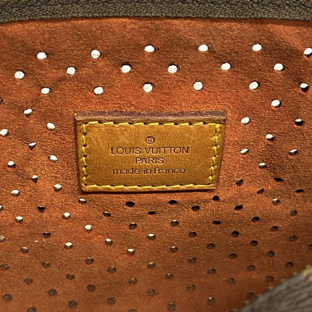 Louis Vuitton Lv Orange Handbag (Pre-Owned)