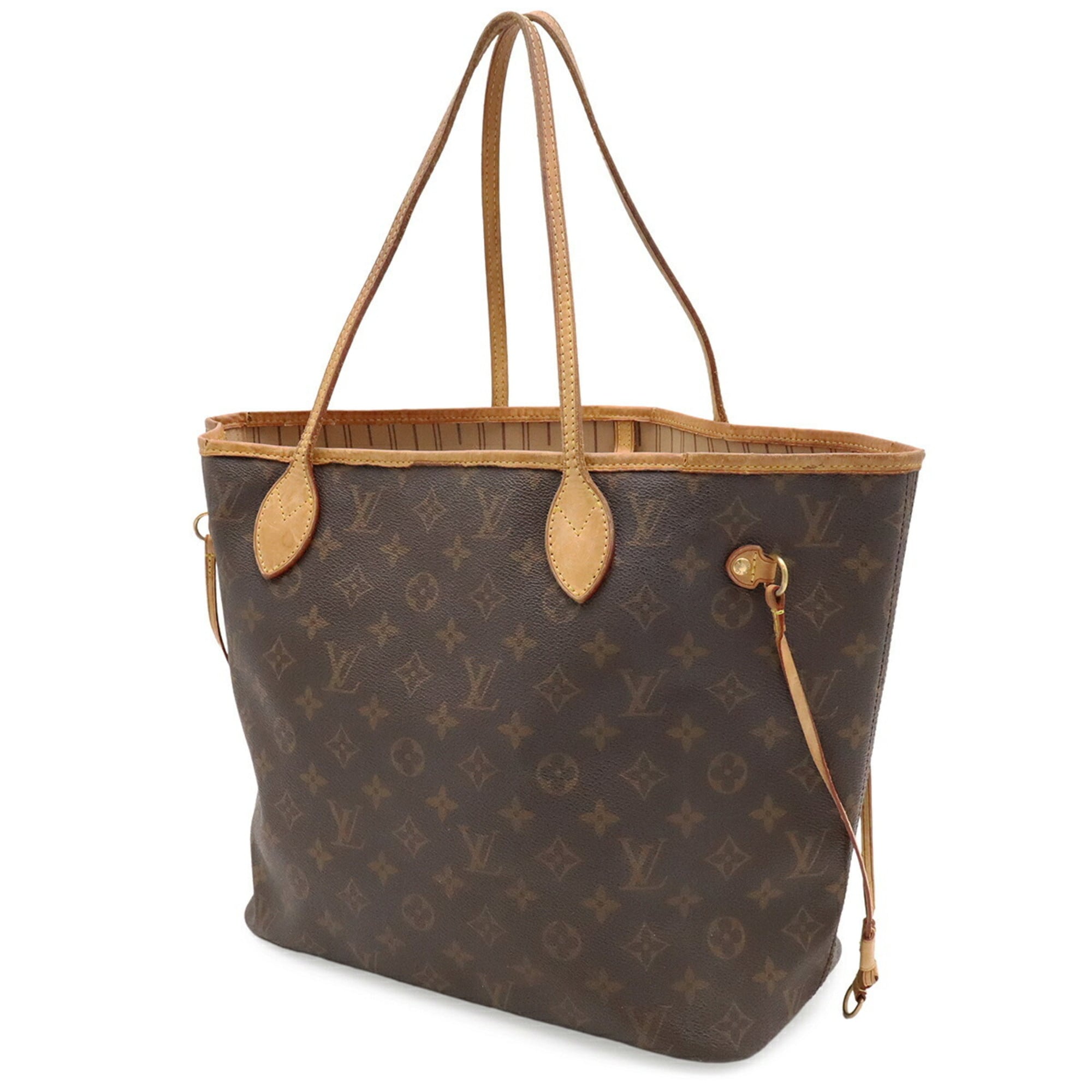 Louis Vuitton Brown Monogram Canvas Pvc Coated Canvas Shoulder Bag Tote Bag (Pre-Owned)