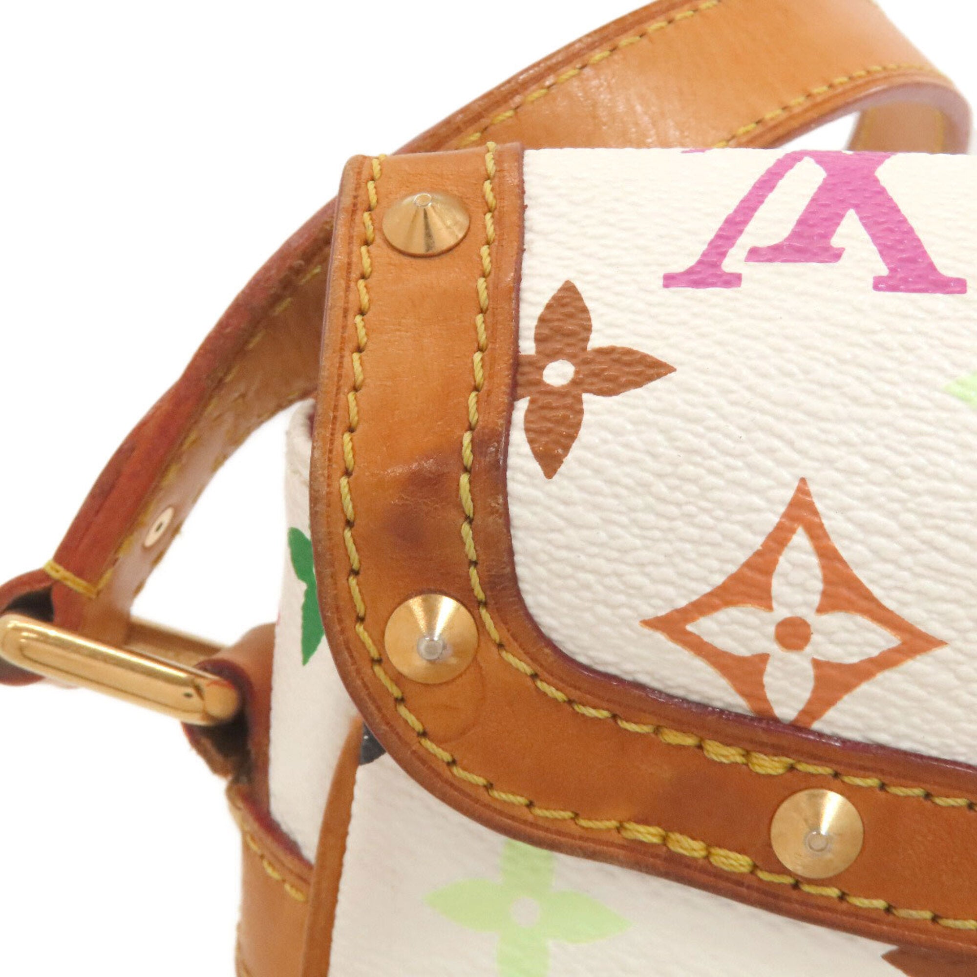 Louis Vuitton Blanc Monogram Multicolore Shoulder Bag (Pre-Owned)