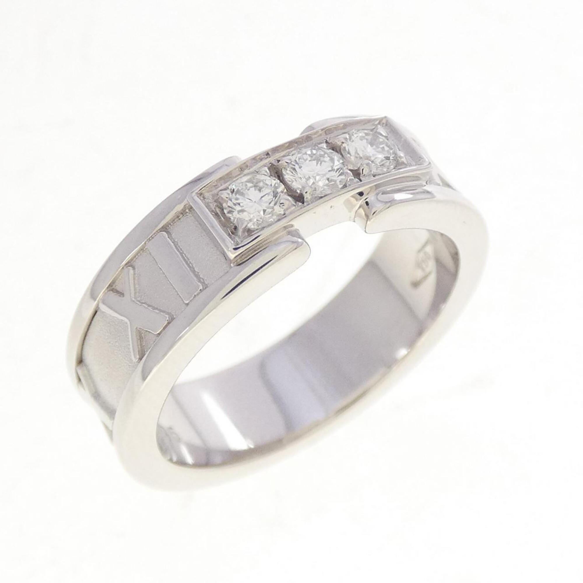 Tiffany White Gold (18K) Band Ring (Pre-Owned)