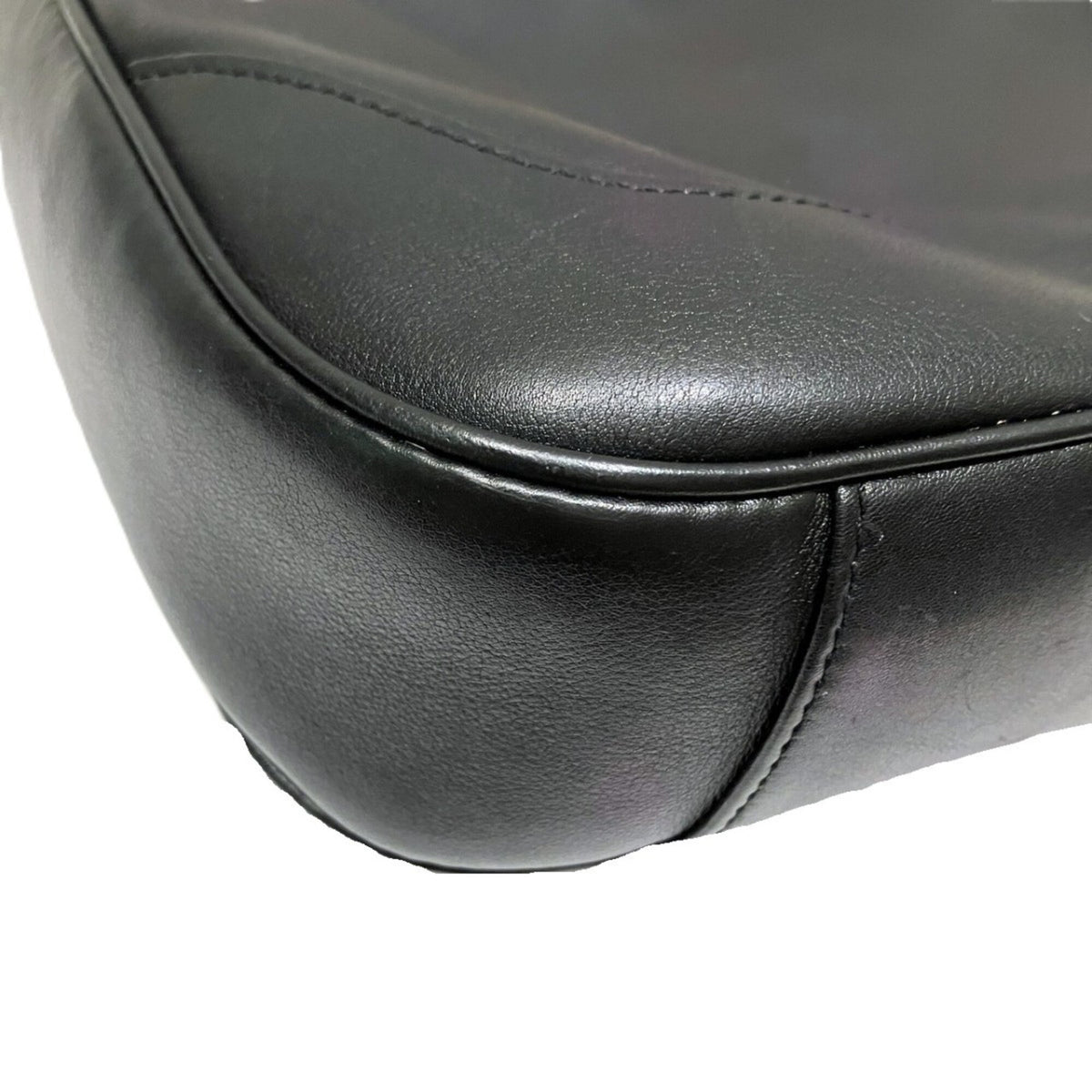 Gucci Black Leather Shoulder Bag (Pre-Owned)