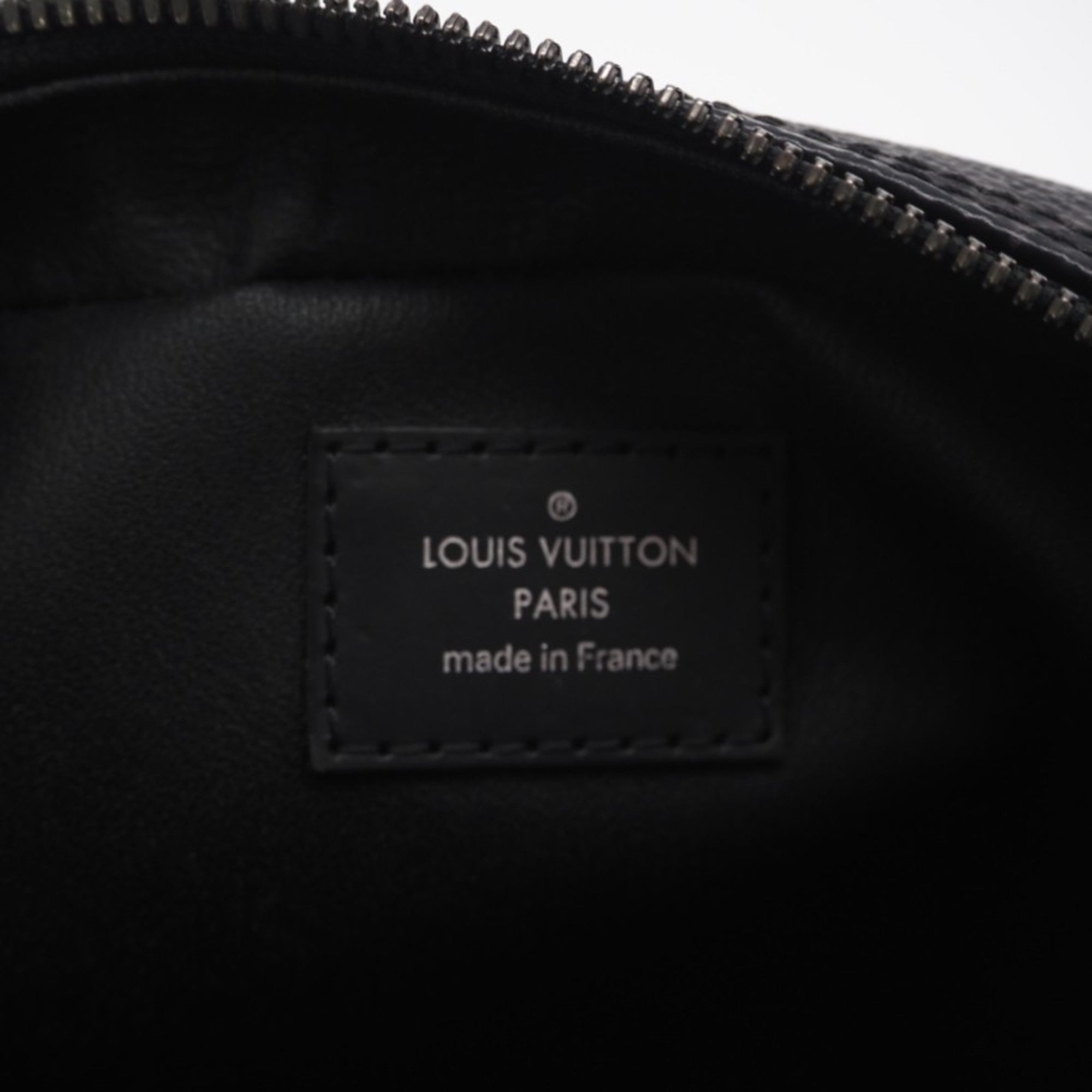 Louis Vuitton Black Gray Monogram Eclipse Pouch (Pre-Owned)