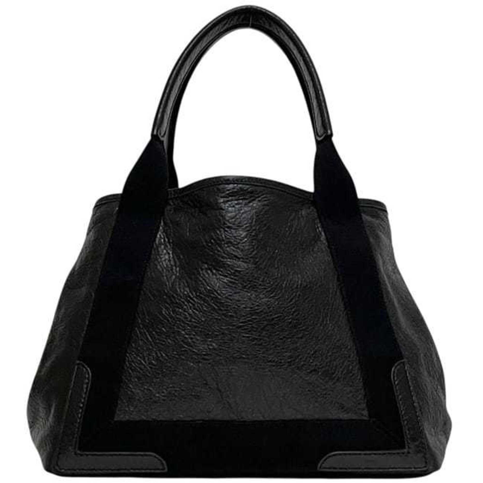 Balenciaga Black Leather Tote Bag (Pre-Owned)