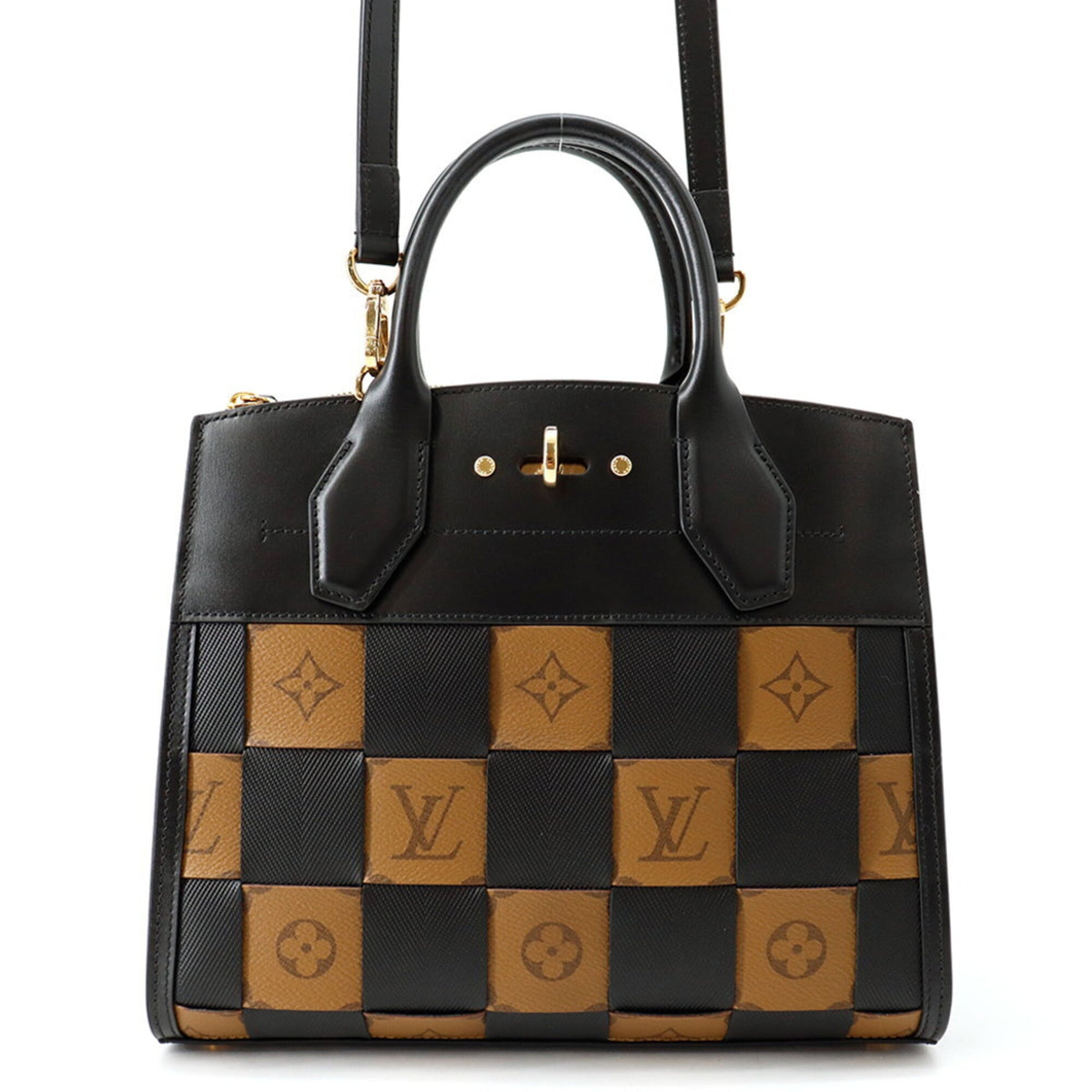 Louis Vuitton Monogram Reverse Noir Monogram Reverse Handbag Shoulder Bag (Pre-Owned)