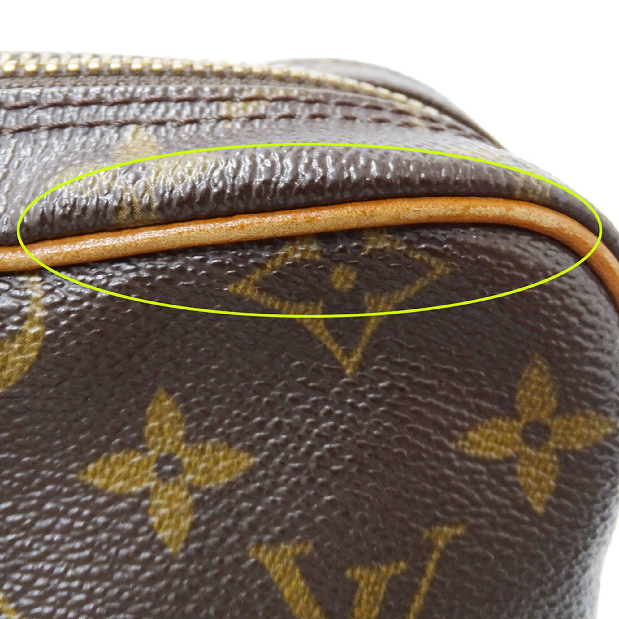 Louis Vuitton Brown Monogram Canvas Shoulder Bag (Pre-Owned)