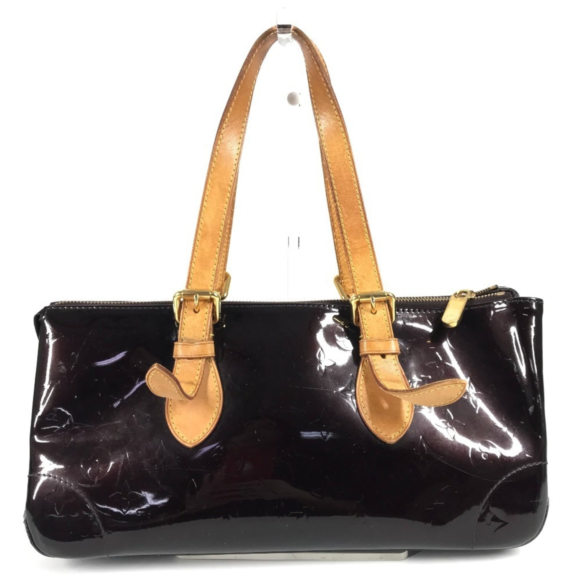 Louis Vuitton Amarante Monogram Purple Monogram Vernis Shoulder Bag (Pre-Owned)