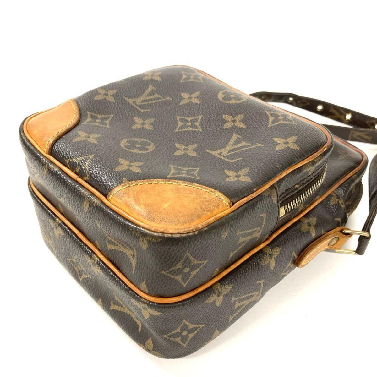 Louis Vuitton Brown Monogram Shoulder Bag (Pre-Owned)