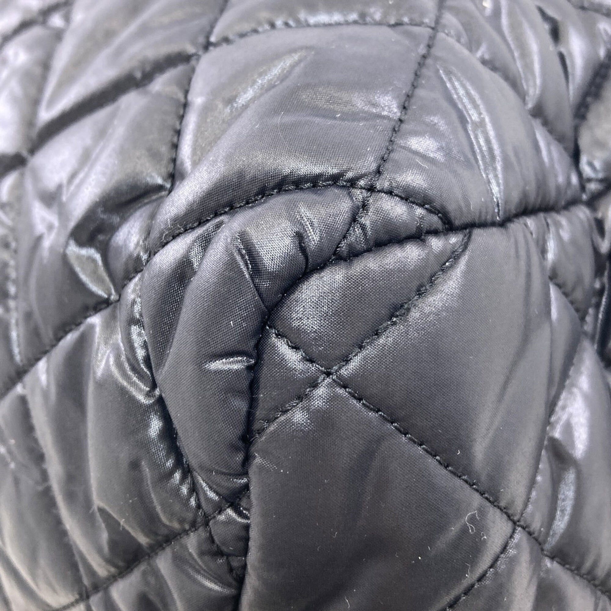 Chanel Black Nylon Boston Bag (Pre-Owned)