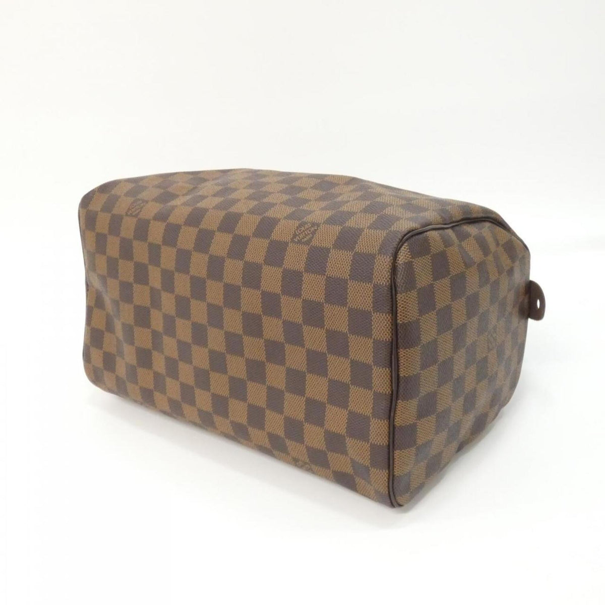 Louis Vuitton Ebene Coated Canvas Boston Bag (Pre-Owned)