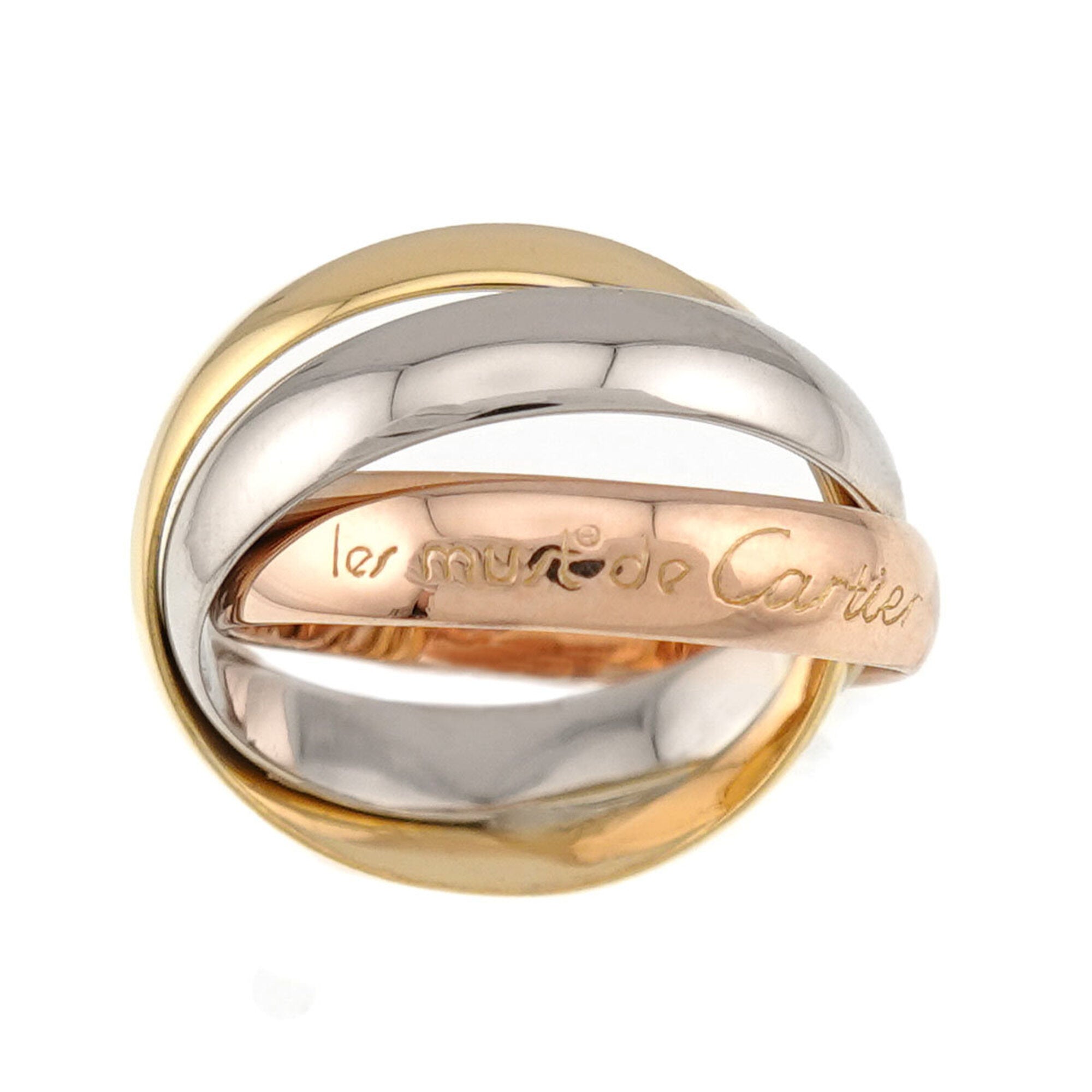 Cartier Yellow Gold (18K) Pink Gold (18K) White Gold (18K) Band Ring (Pre-Owned)