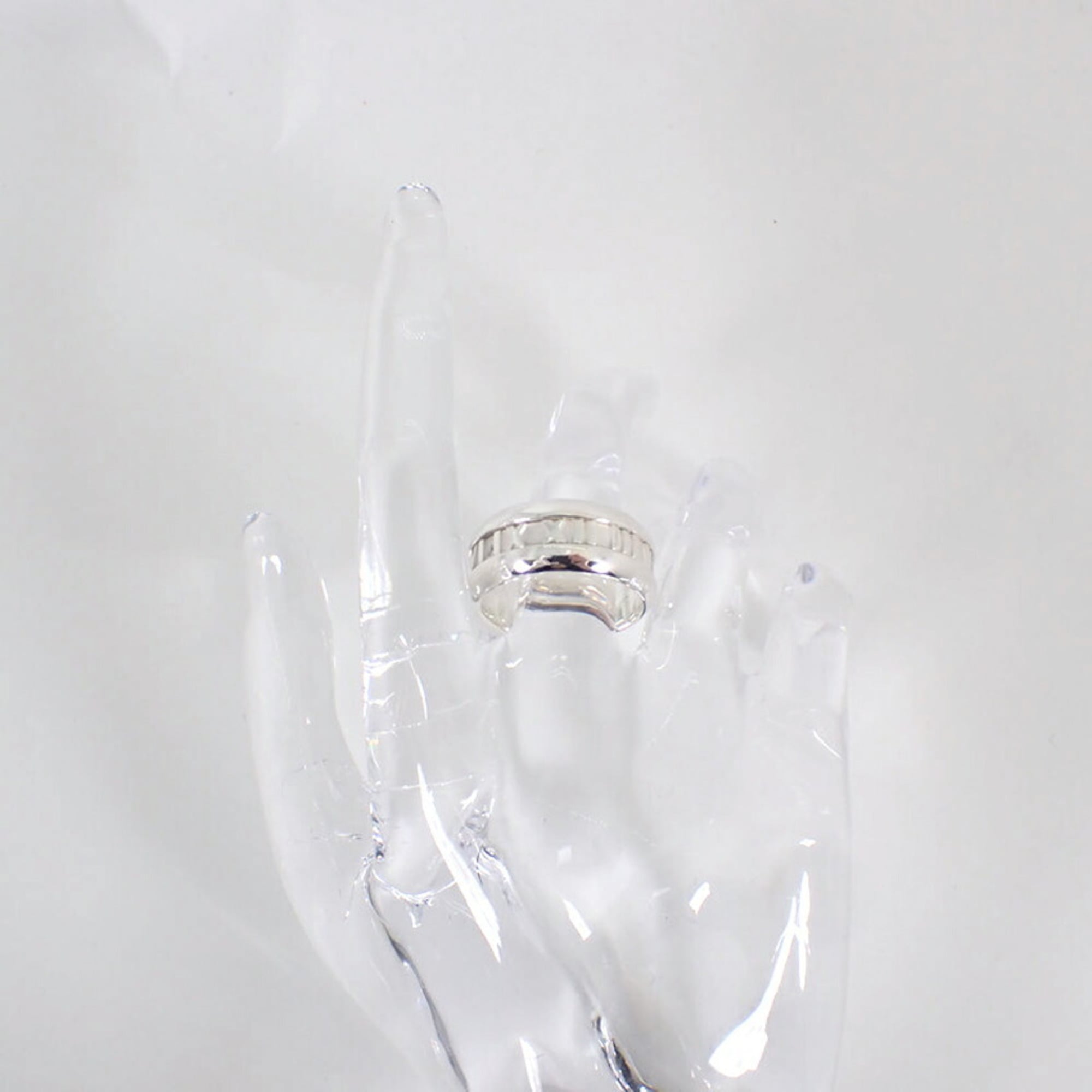 Tiffany Sterling Silver 925 Band Ring (Pre-Owned)