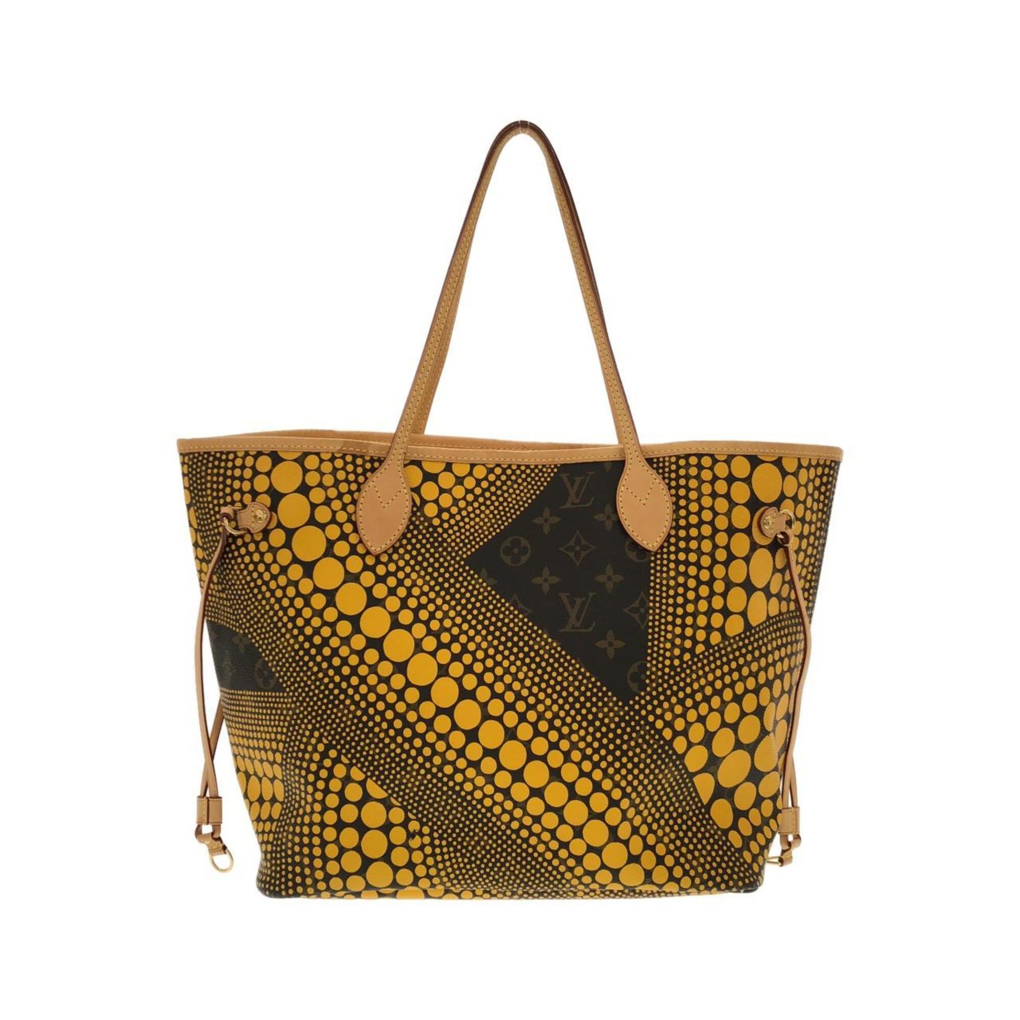 Louis Vuitton Jaune Marron Coated Canvas Handbag (Pre-Owned)