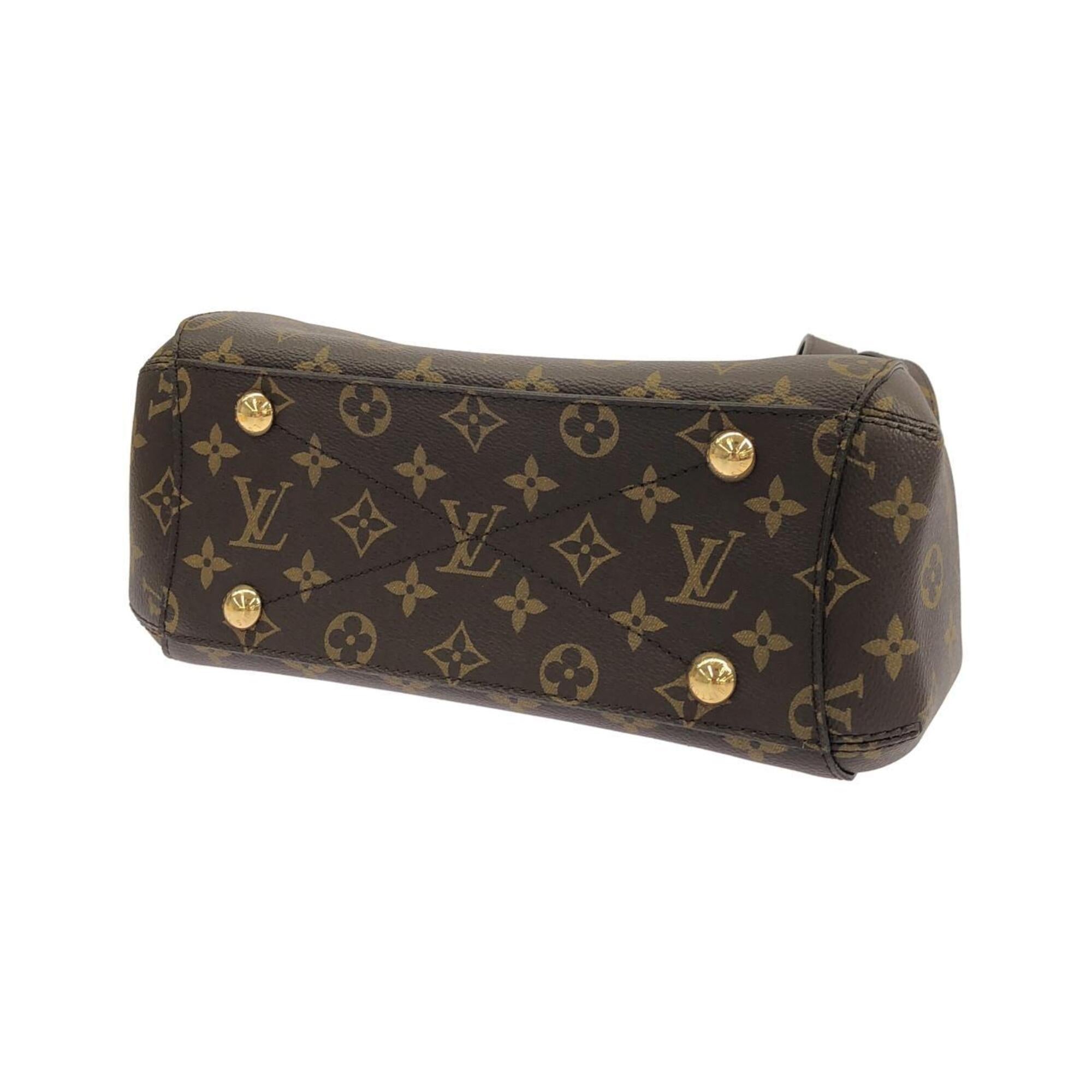 Louis Vuitton Marron Coated Canvas Handbag (Pre-Owned)