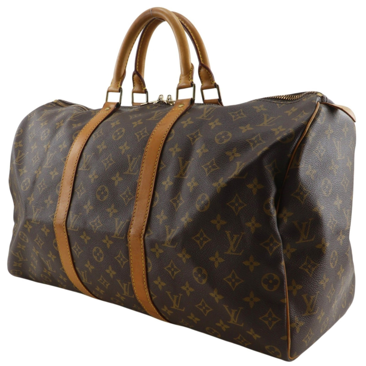 Louis Vuitton Brown Monogram Monogram Boston Bag (Pre-Owned)