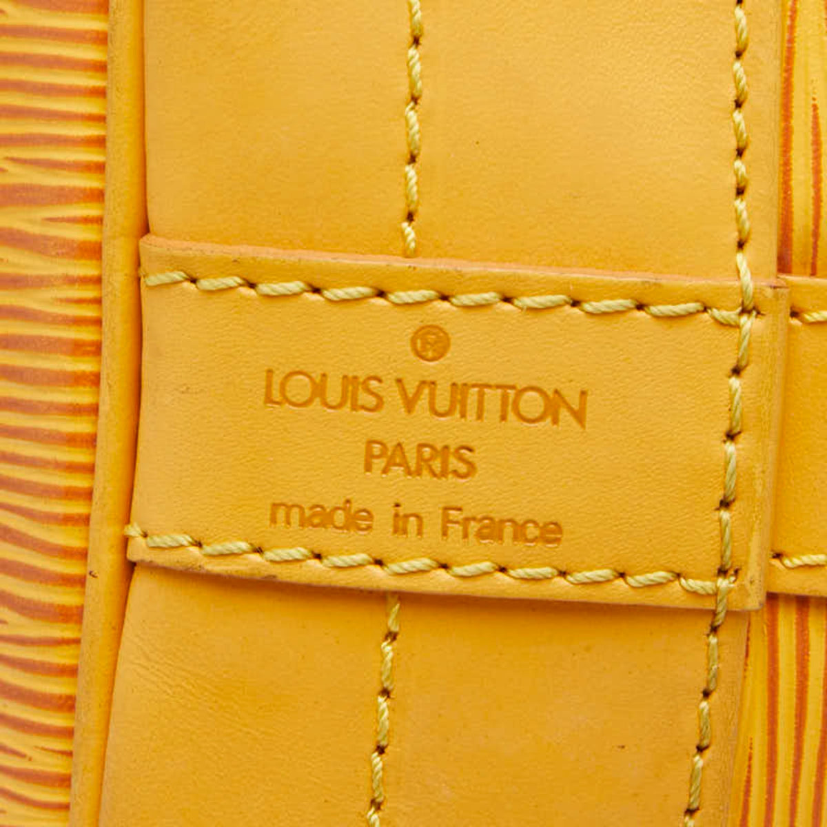 Louis Vuitton Epi Yellow Leather Shoulder Bag (Pre-Owned)