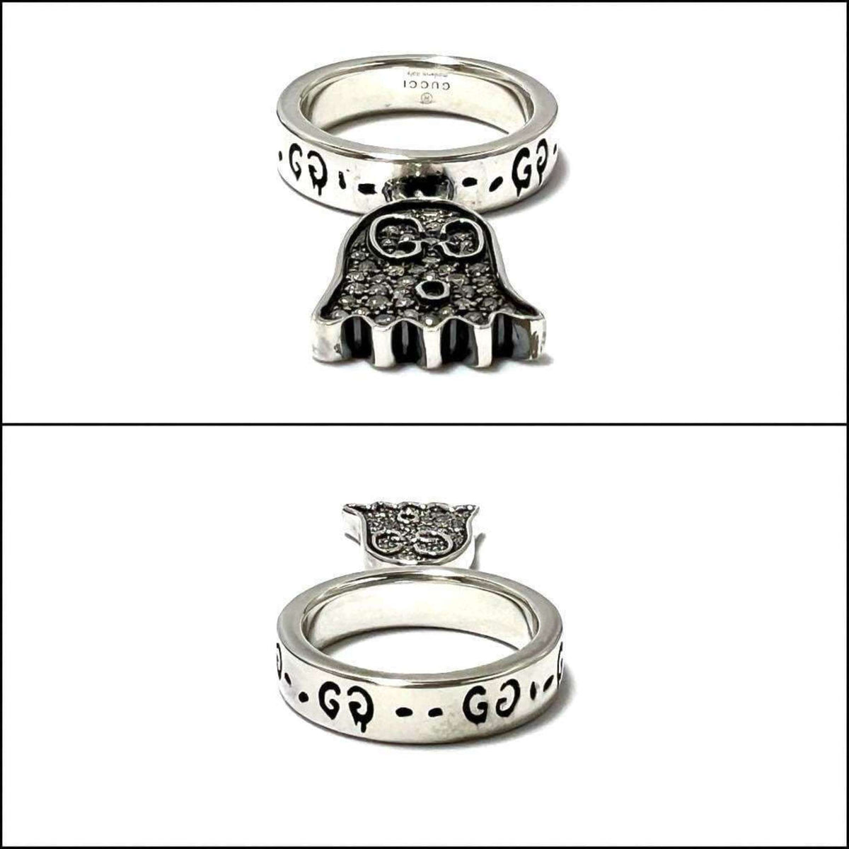 Gucci Silver 925 Band Ring (Pre-Owned)