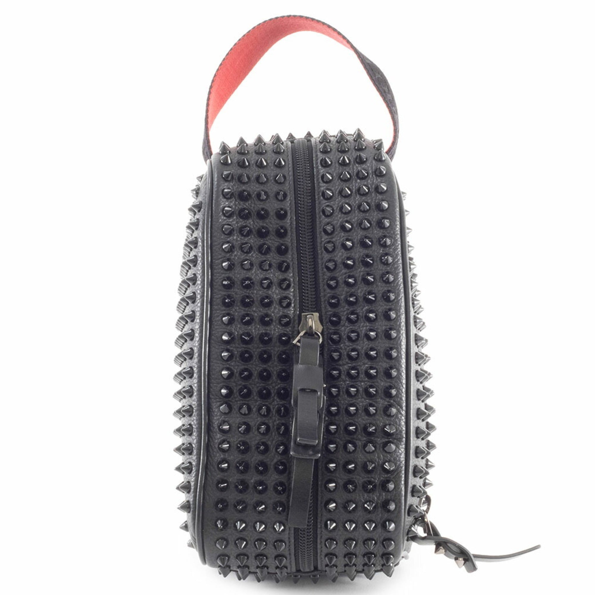 Christian Louboutin Black Leather Clutch Bag (Pre-Owned)