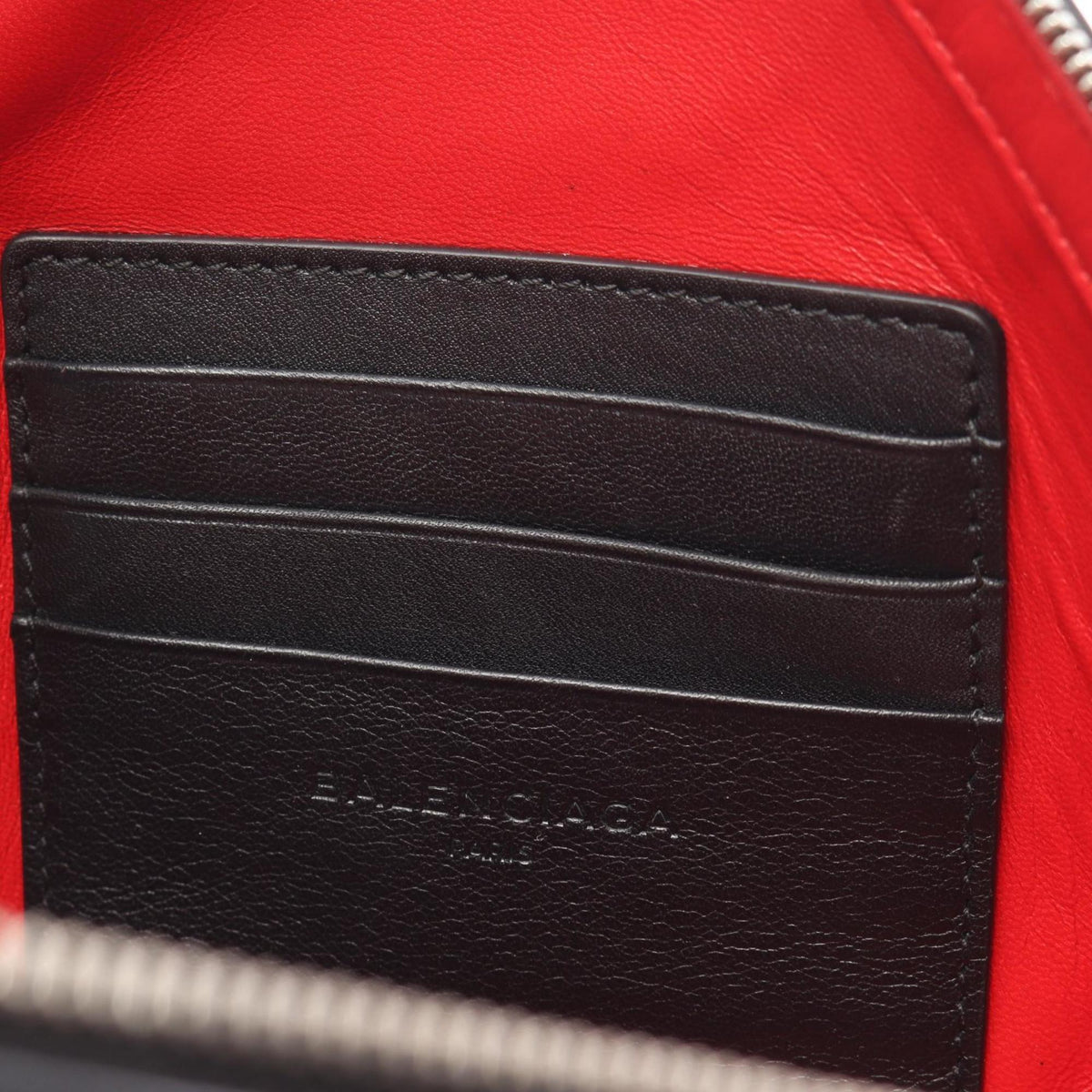 Balenciaga Black Leather Clutch Bag (Pre-Owned)