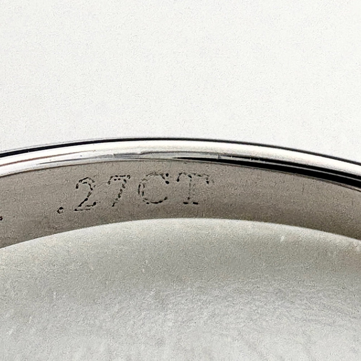 Tiffany Platinum 950 Band Ring (Pre-Owned)