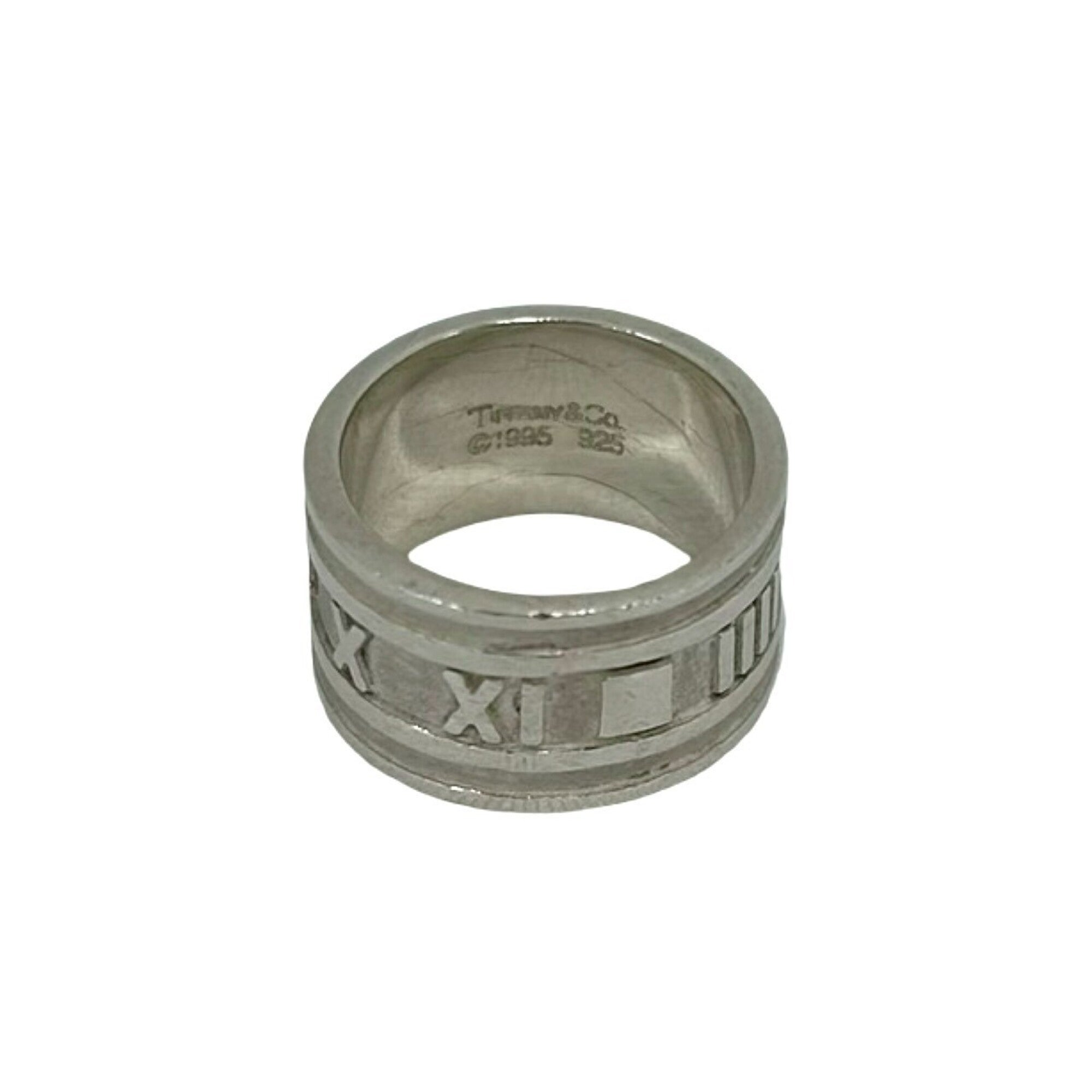 Tiffany Silver Silver 925 Band Ring (Pre-Owned)