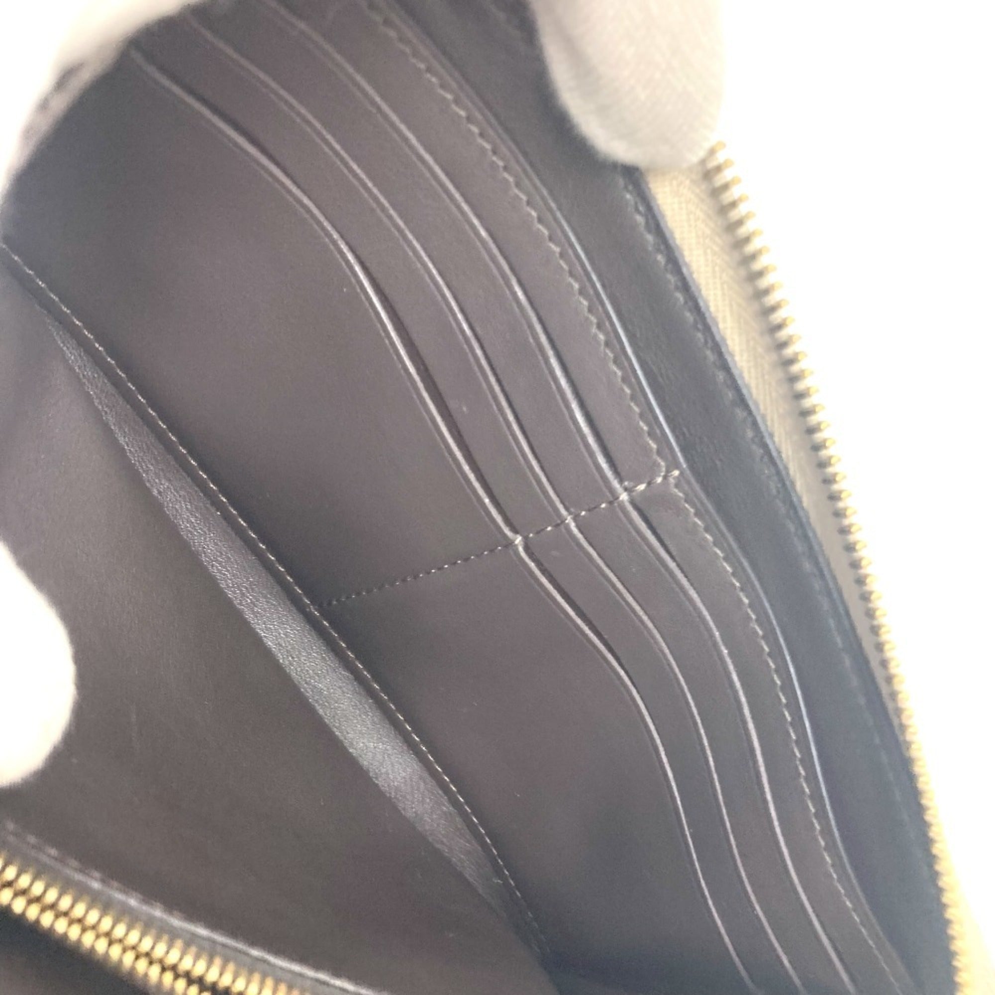 Louis Vuitton Galle Leather Long Wallet (Bi-Fold) (Pre-Owned)