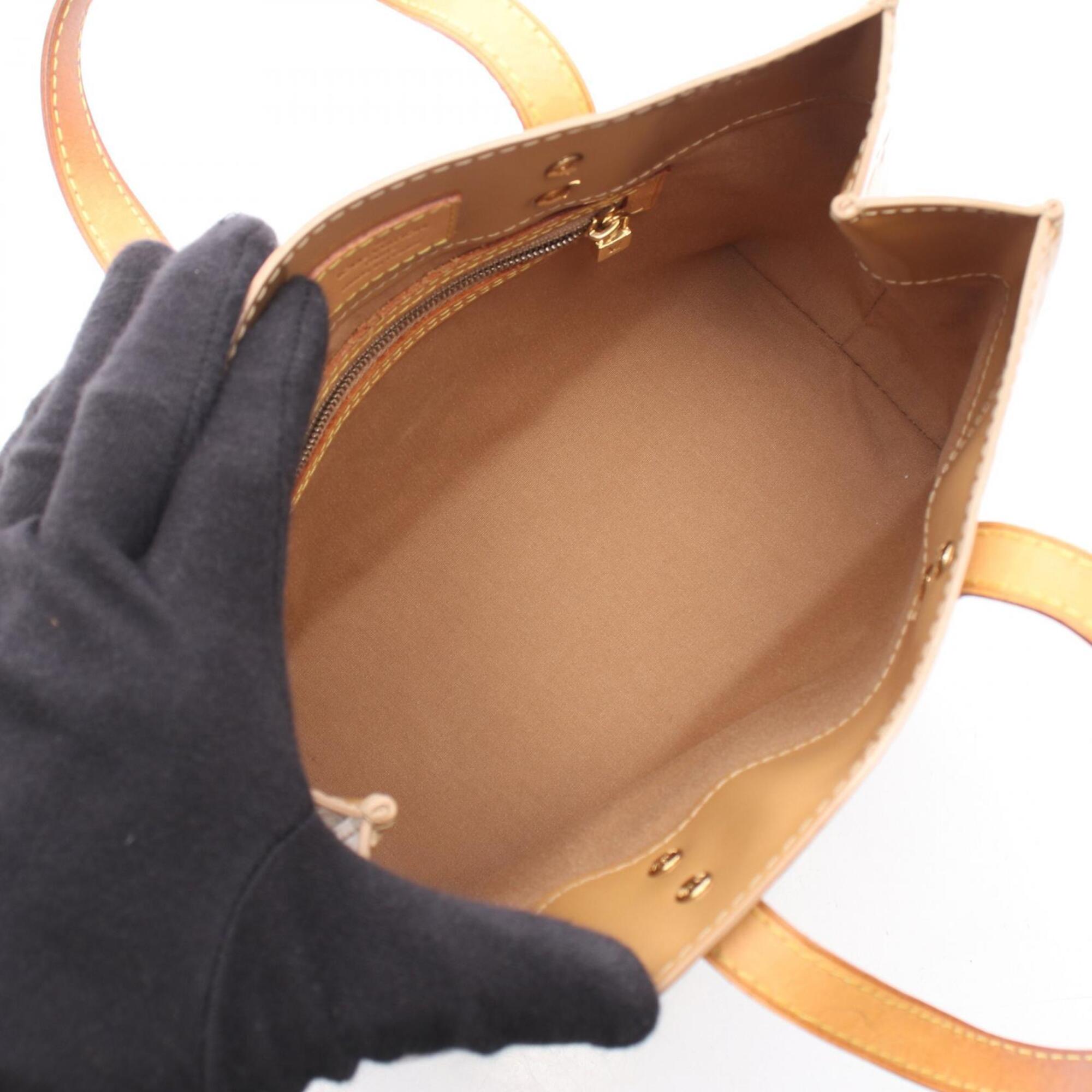 Louis Vuitton Beige Leather Handbag (Pre-Owned)