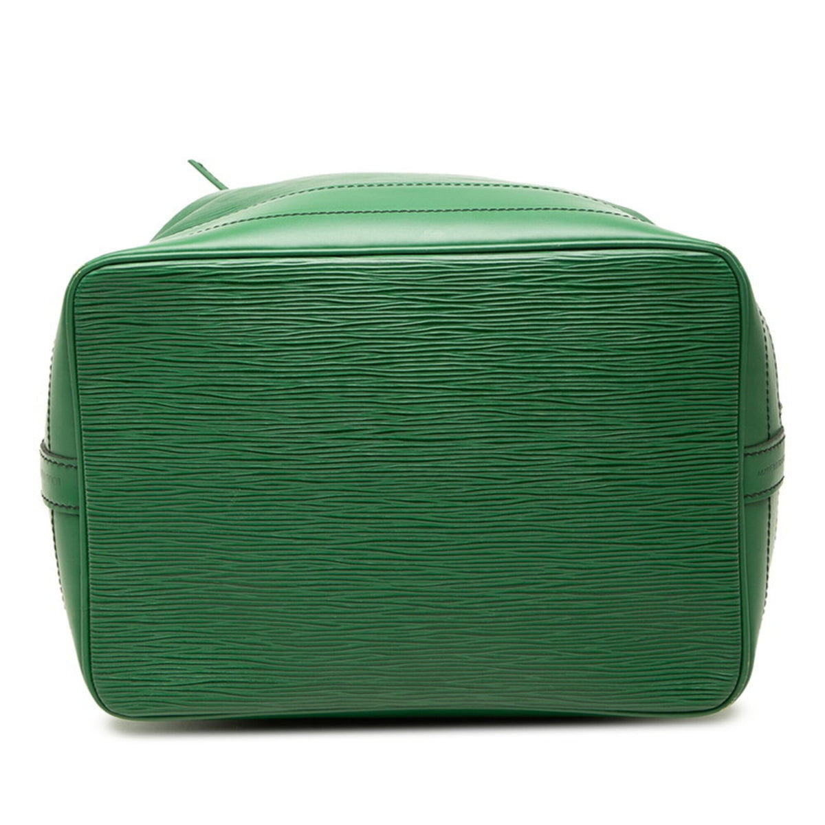 Louis Vuitton Borneo Green Leather Shoulder Bag (Pre-Owned)