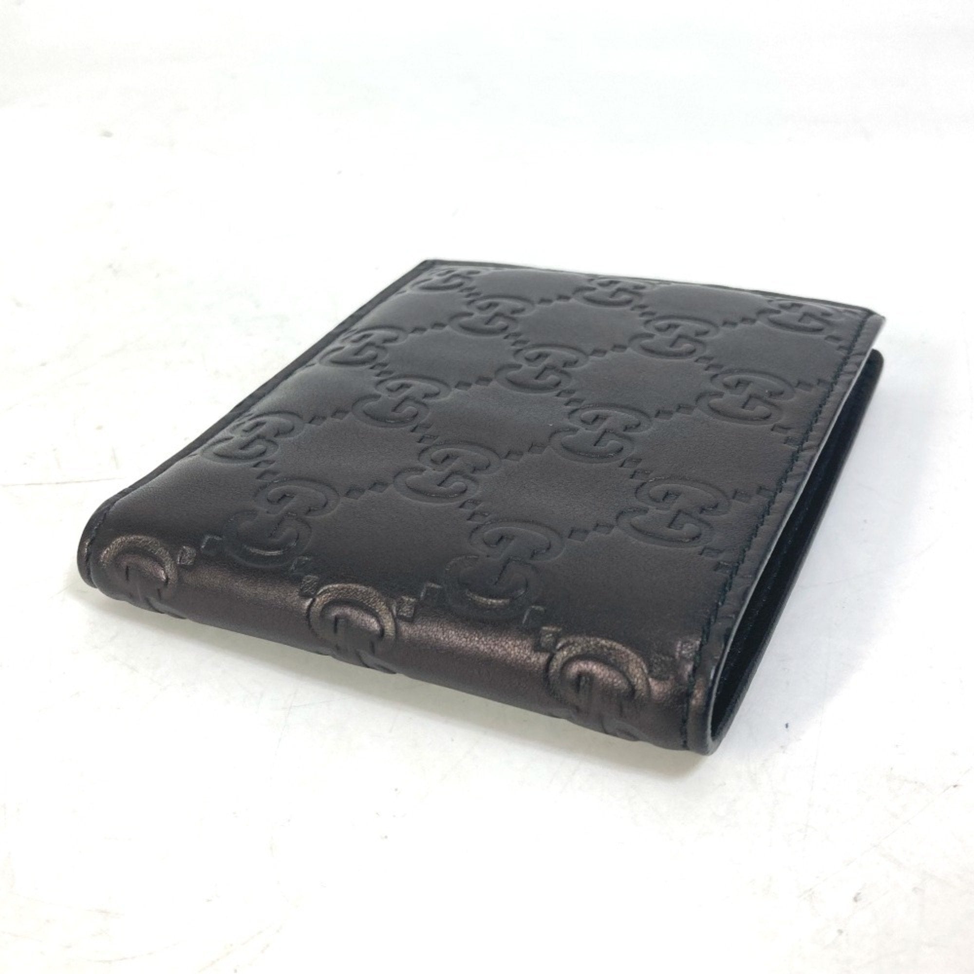 Gucci Black Leather Wallet (Bi-Fold) (Pre-Owned)