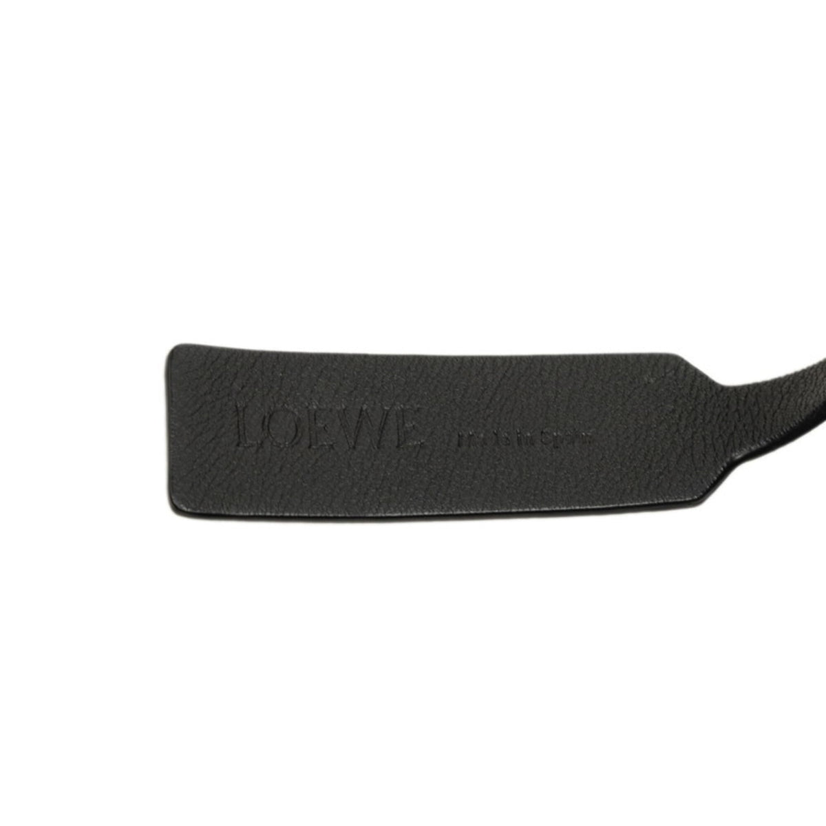 Loewe Black Rubber Leather Shoulder Bag (Pre-Owned)