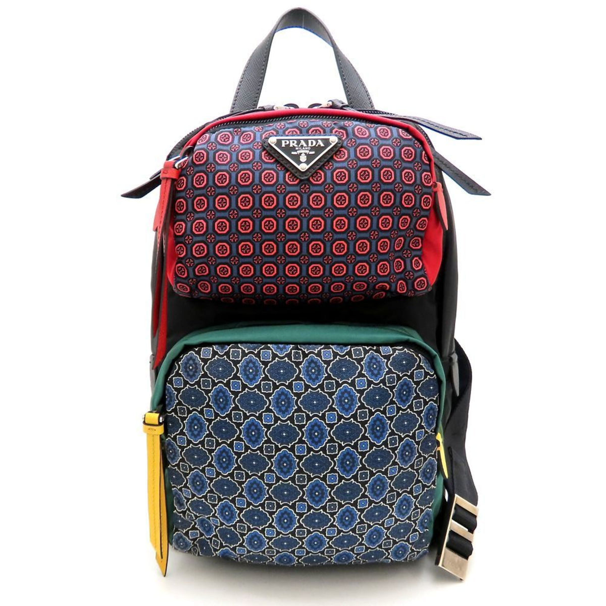 Prada Black Multi-Color Nylon Sling Bag (Pre-Owned)