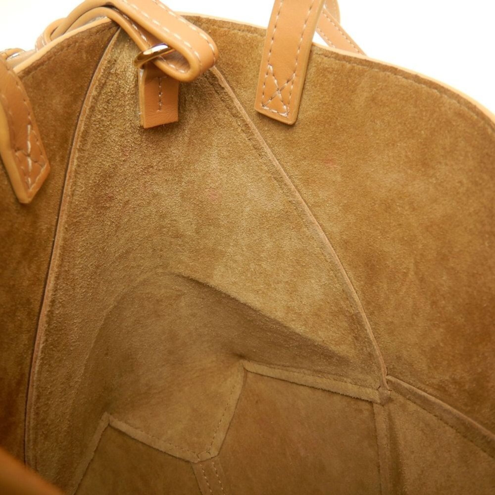 Loewe Gold Leather Tote Bag (Pre-Owned)
